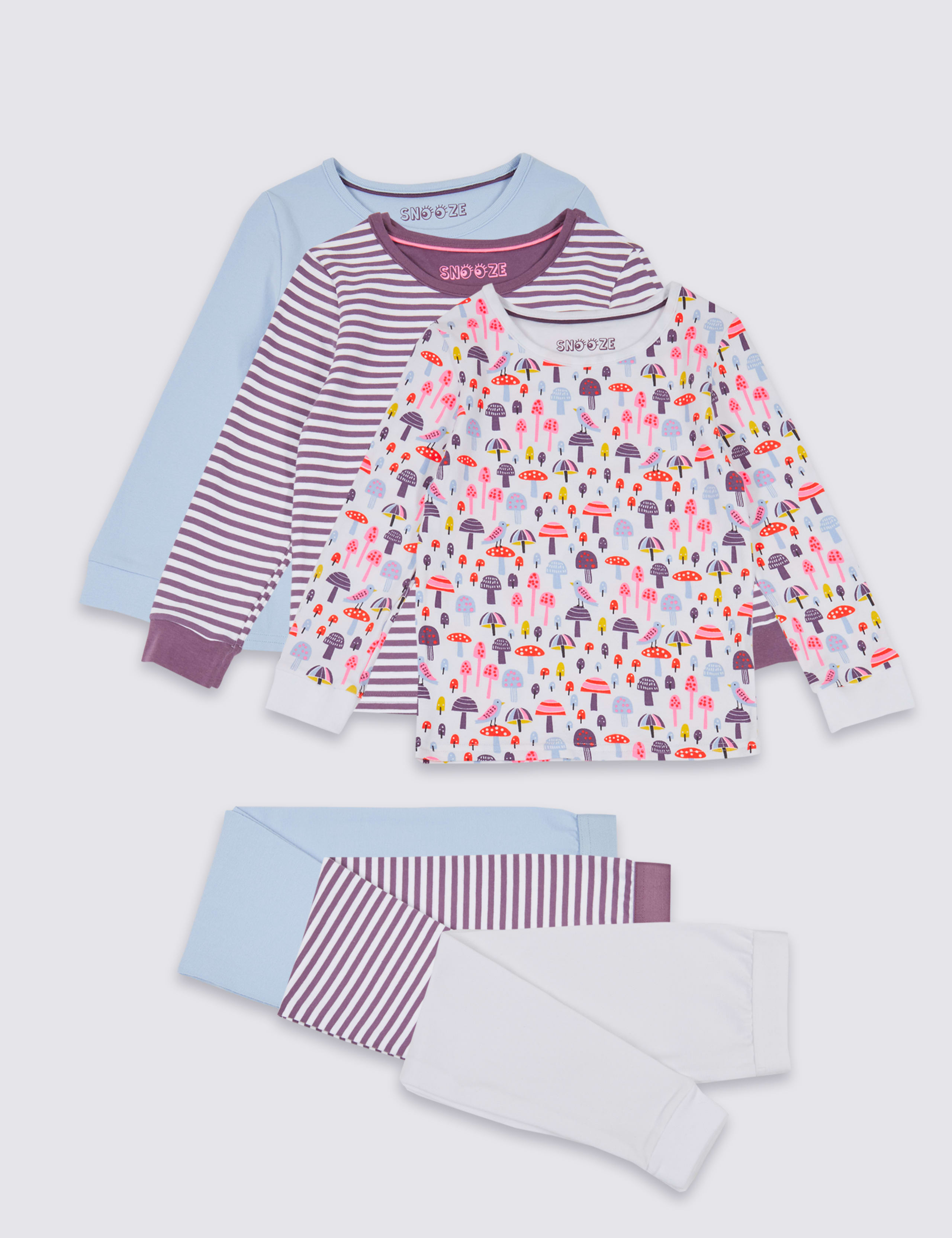 3 Pack Pyjamas (9 Months - 8 Years) 2 of 9