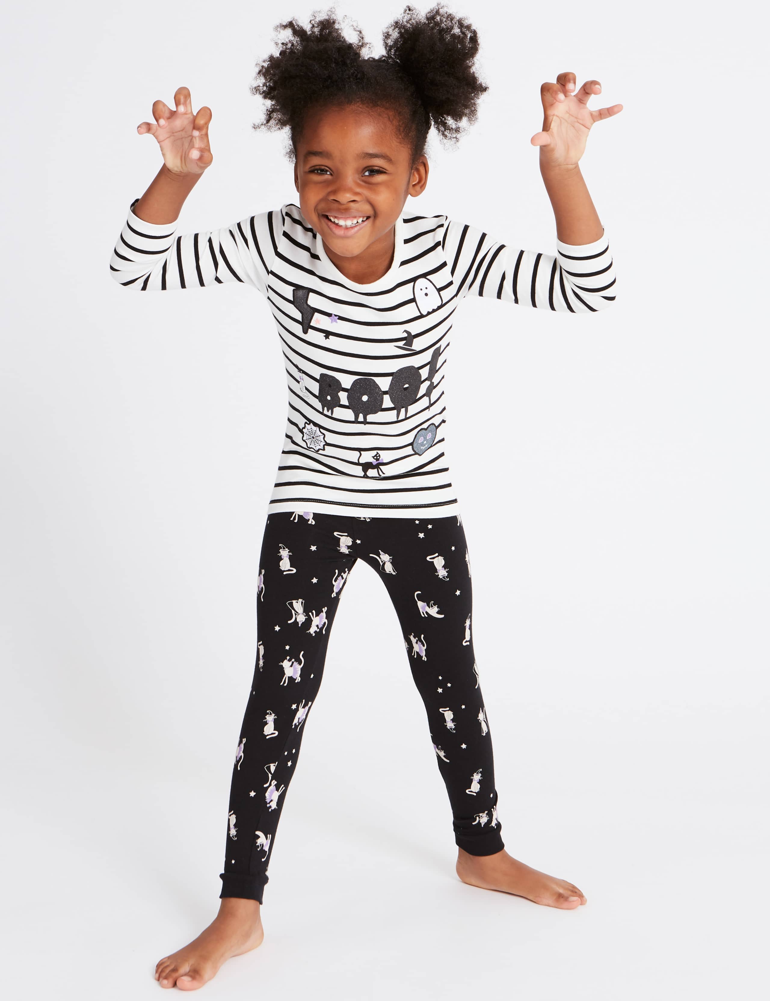 Boo! Striped Pyjamas (9 Months - 8 Years) 1 of 6