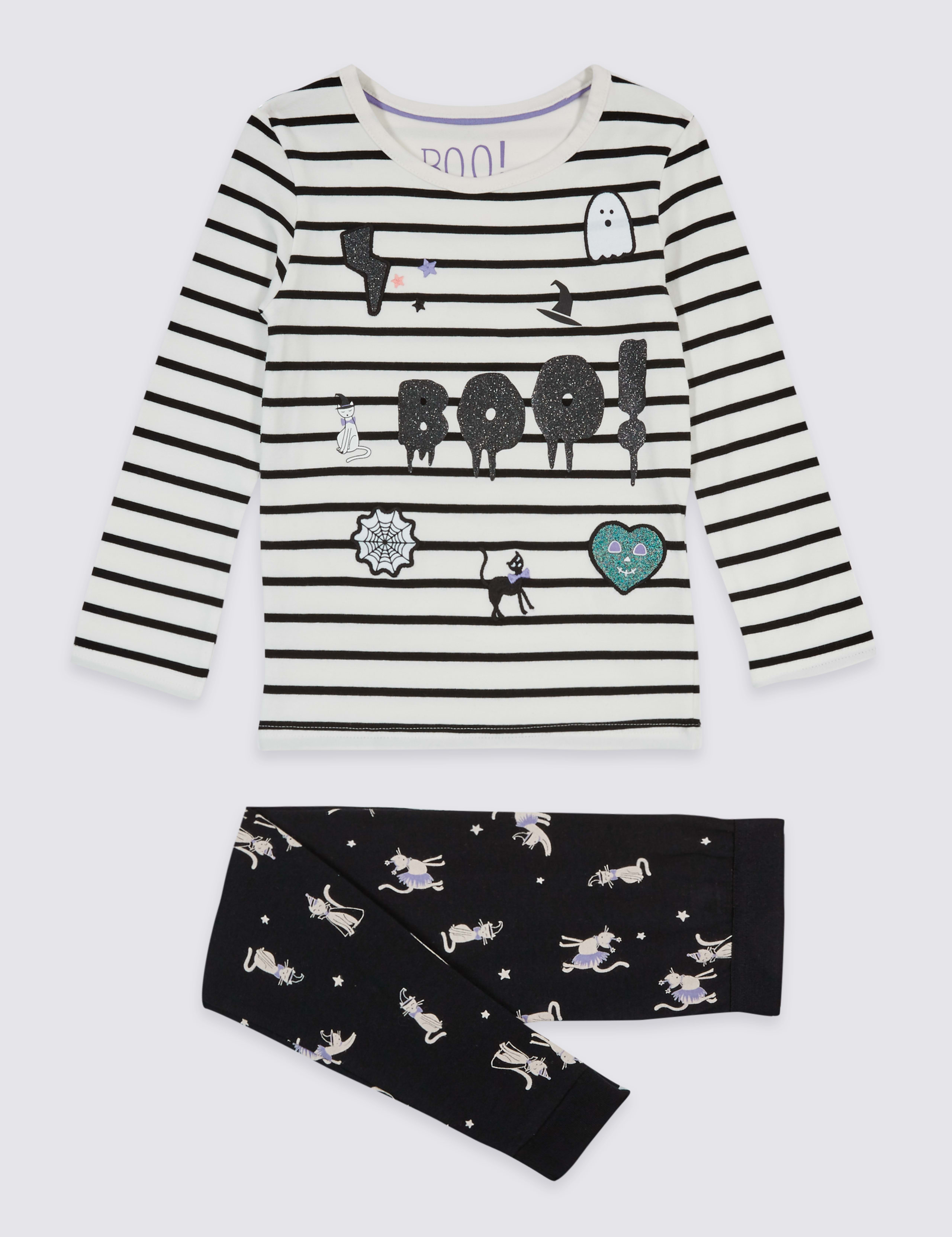 Boo! Striped Pyjamas (9 Months - 8 Years) 2 of 6
