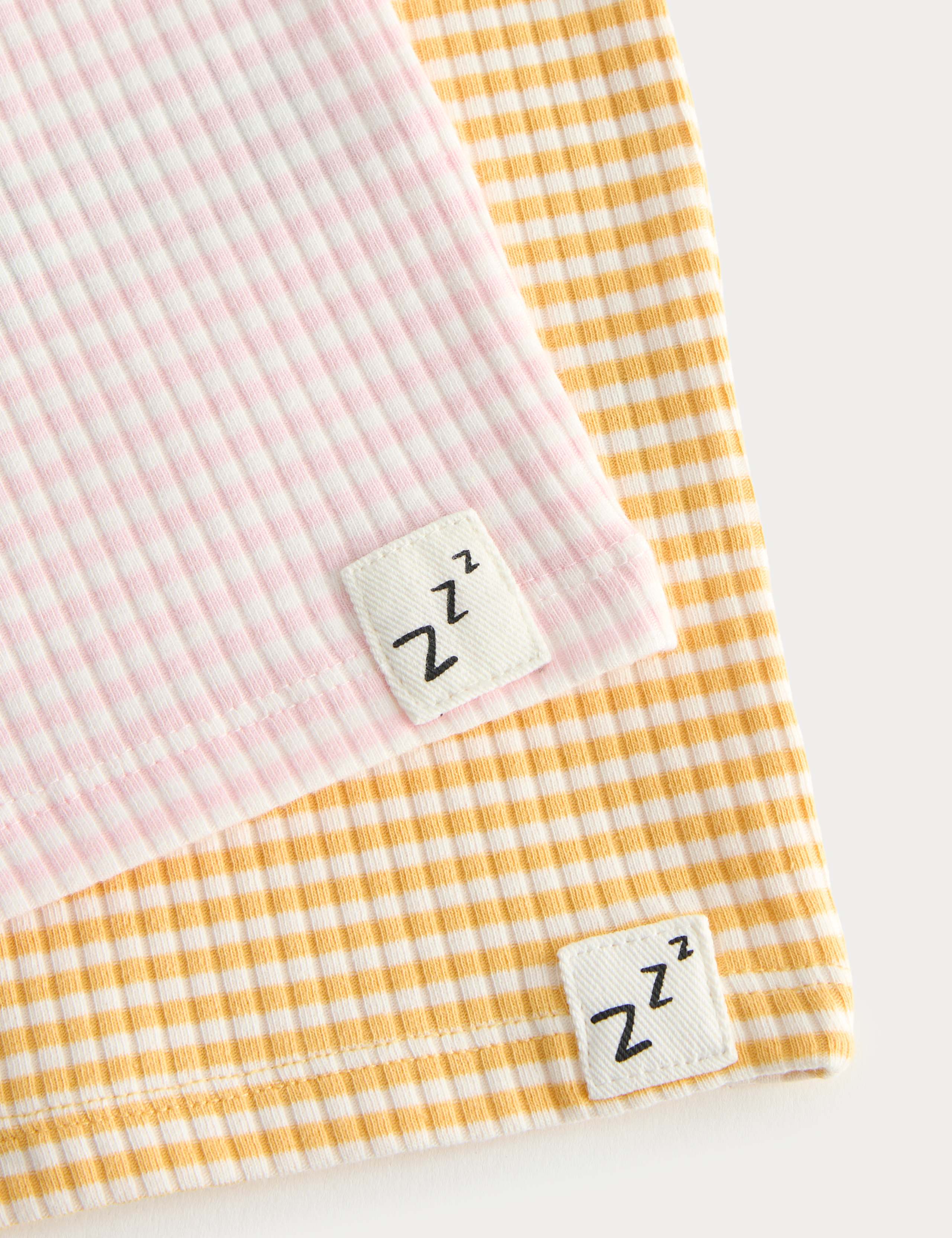 2 Pack Henley Ribbed Short Pyjamas (9 Mths-8 Yrs) 2 of 2