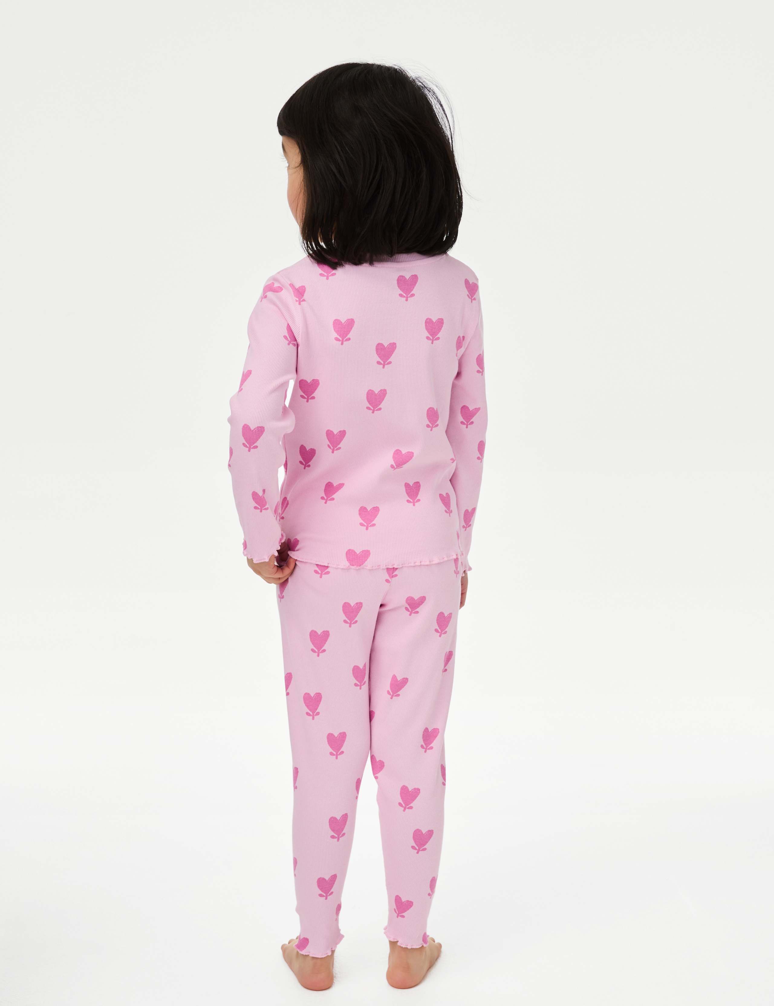 Cotton Rich Hearts Pyjamas (1-8 Yrs) 3 of 5