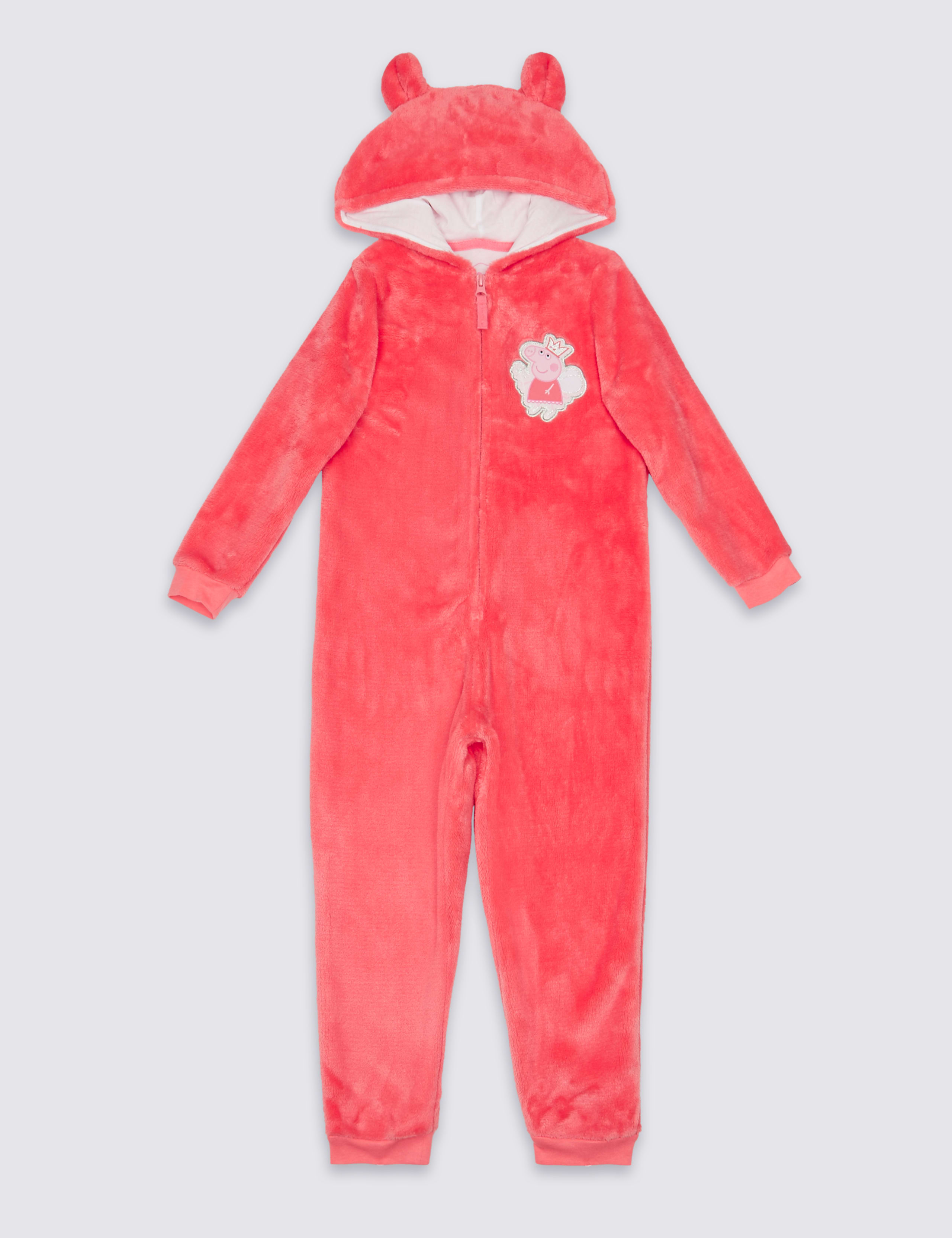 Peppa Pig™ Hooded Onesie (1-7 Years) 2 of 4