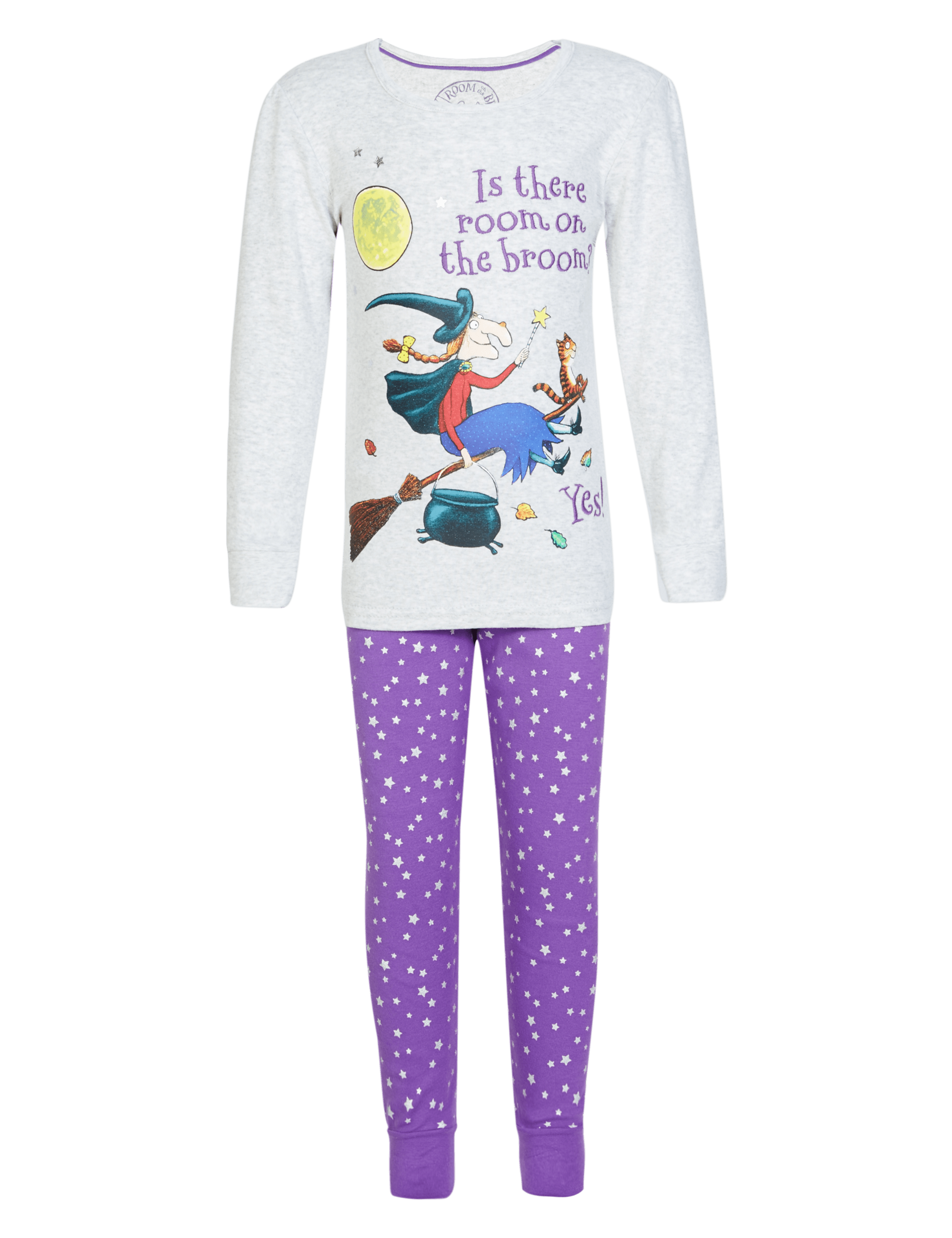 Pure Cotton Room on the Broom Pyjamas 2 of 4