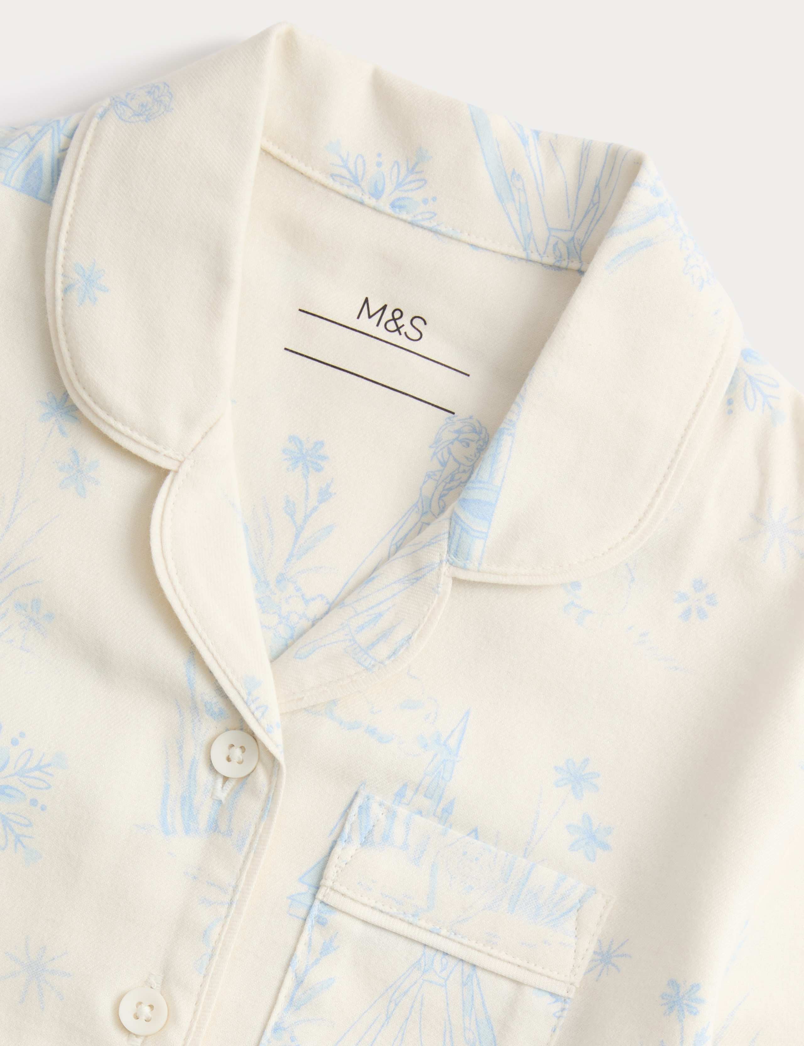 Pure Cotton Disney Frozen™ Revere Pyjamas (2-8 Yrs) 3 of 3