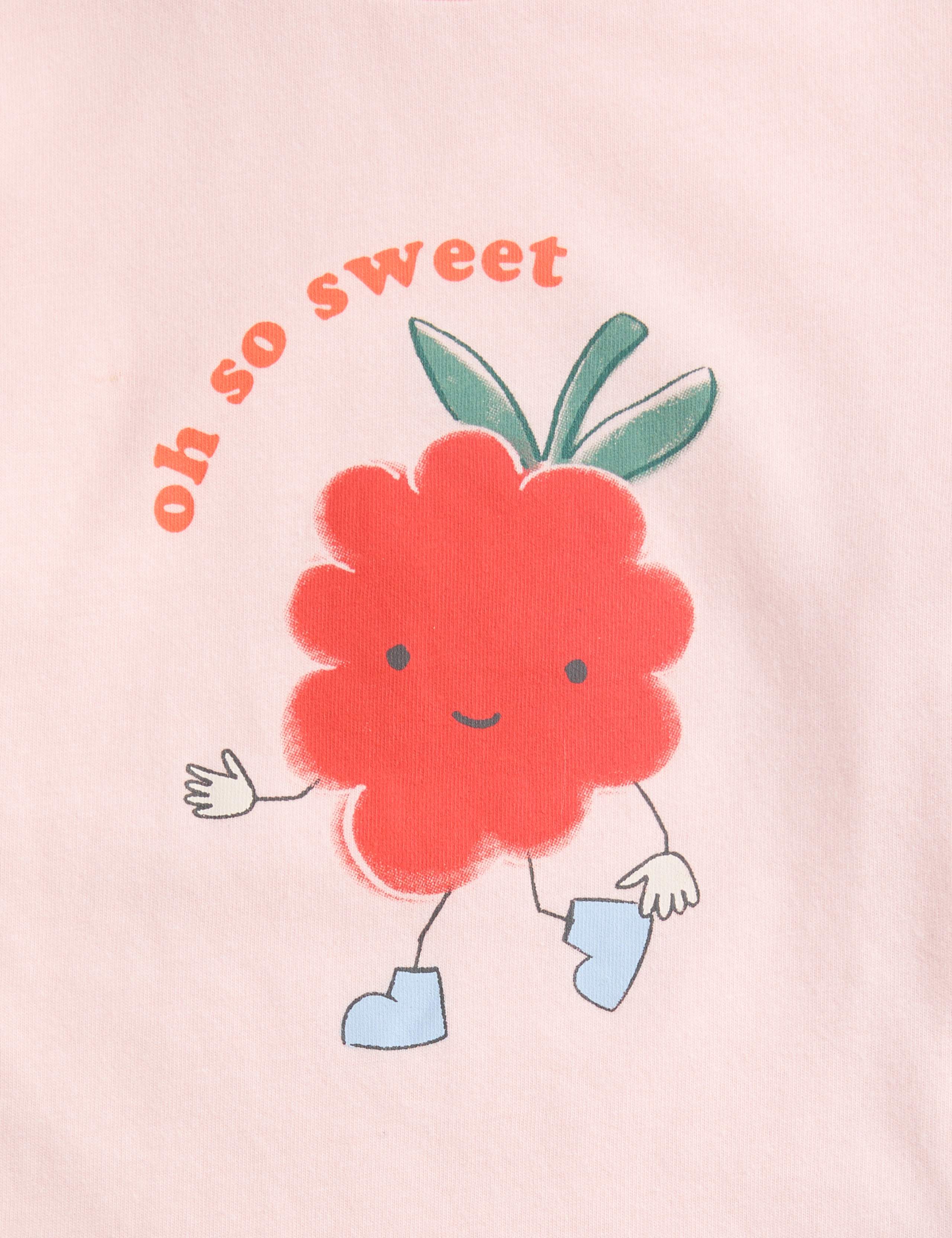 2 Pack Pure Cotton Fruit Graphic Pyjama Sets (1-8 Yrs) 2 of 2