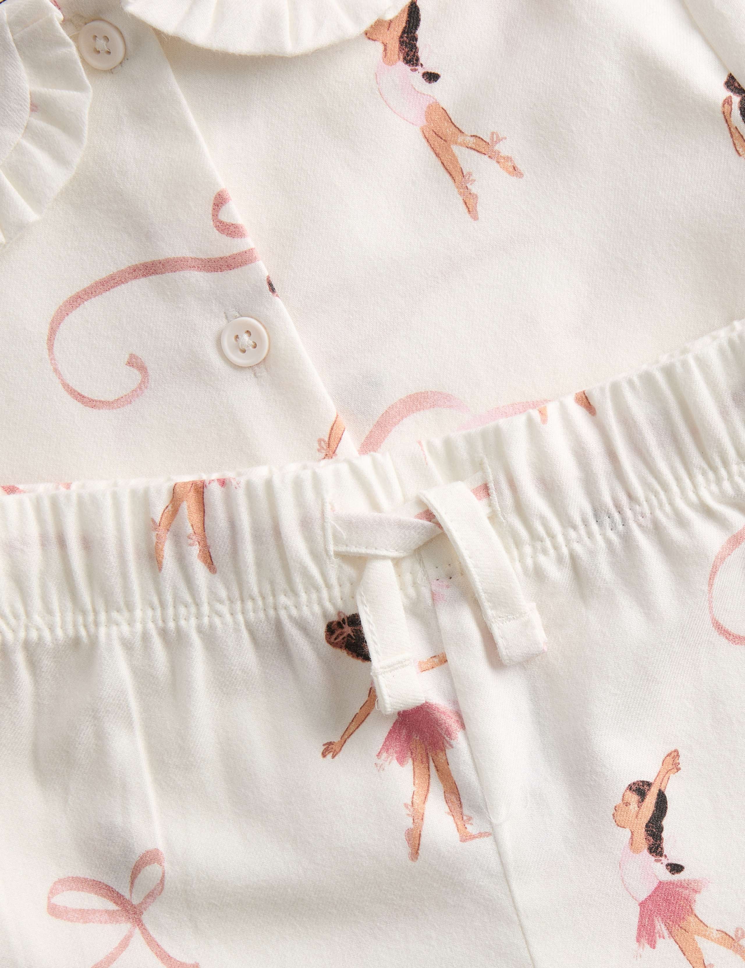 Ballerina Revere Woven Pyjamas (1-8 Yrs) 2 of 2