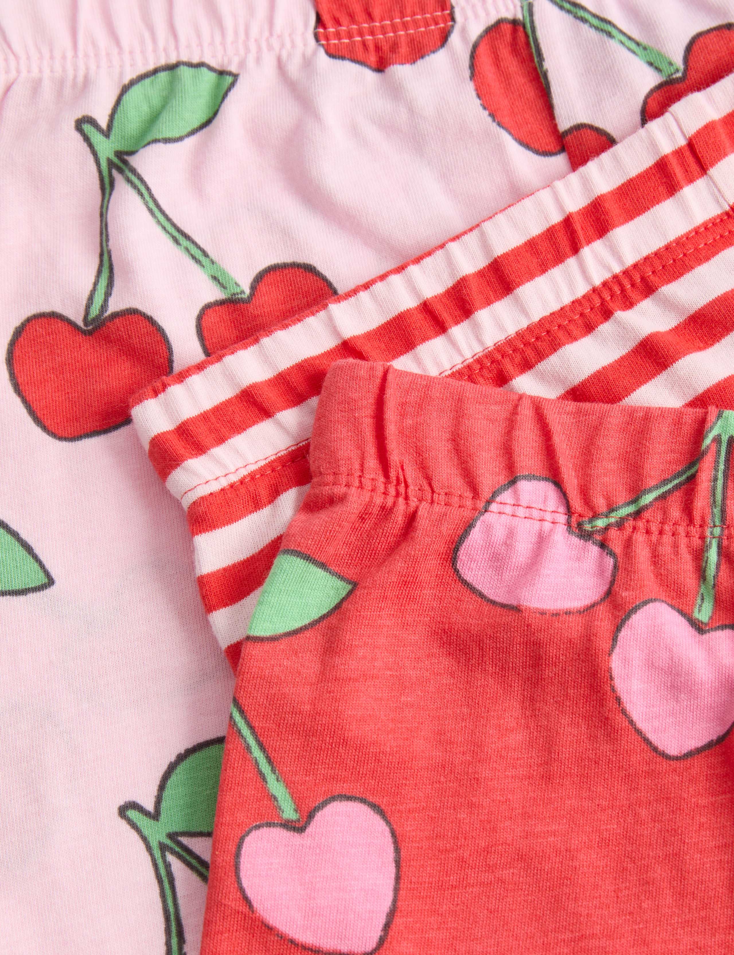 3 Pack Pure Cotton Fruit Graphic Pyjama Sets (12 Mths - 8 Yrs) 3 of 3