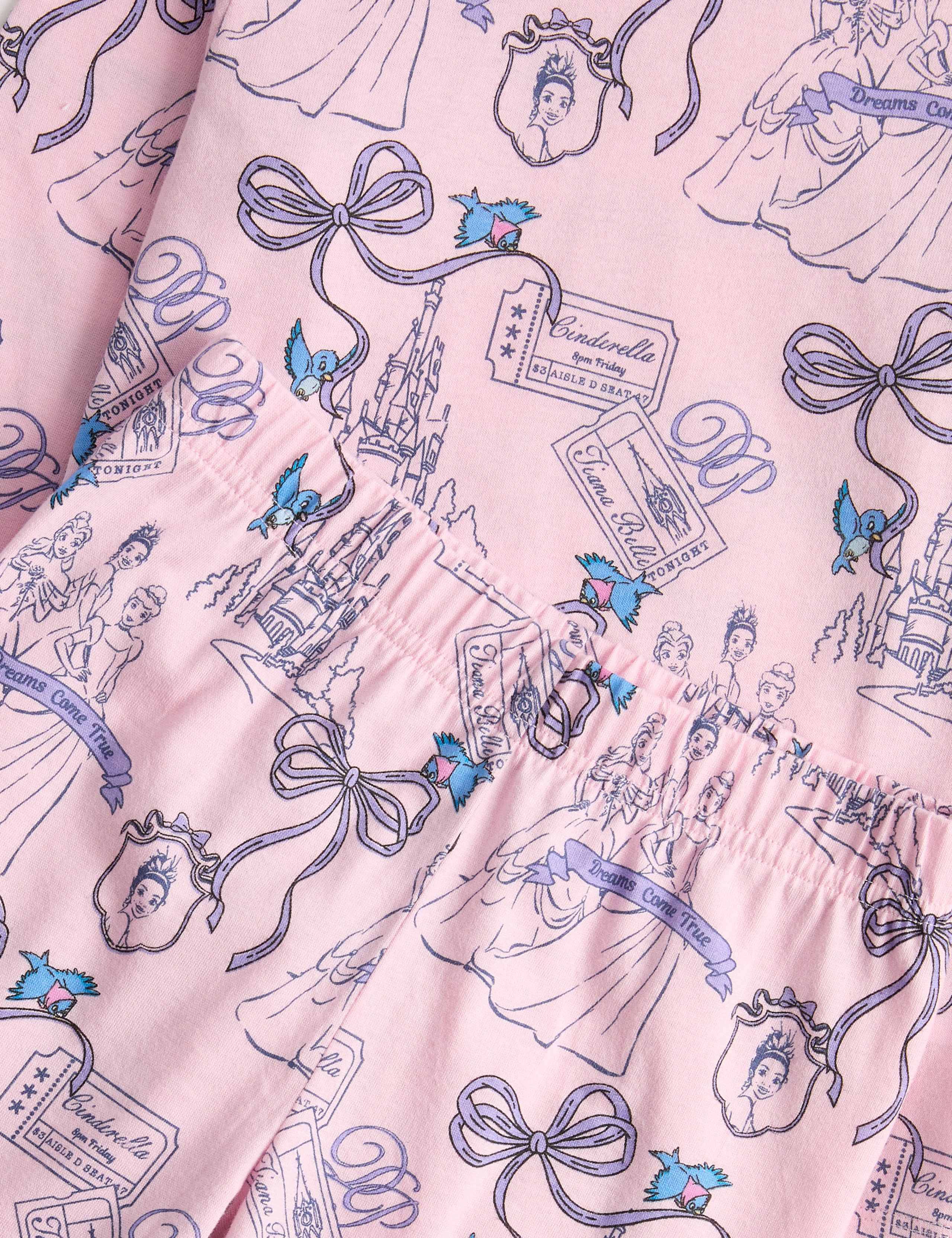 Pure Cotton Disney Princess™ Pyjamas (1-8 Yrs) 2 of 2