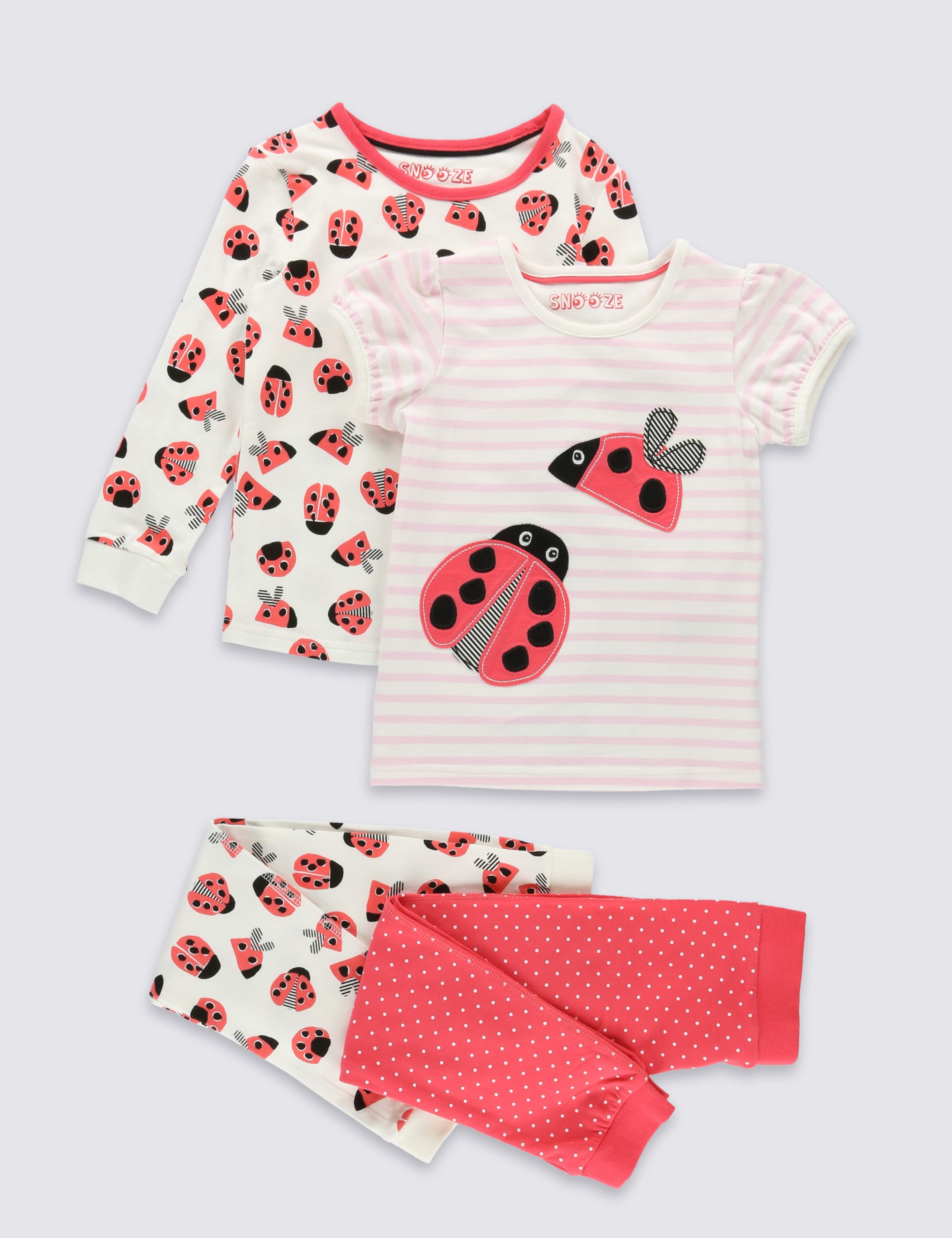 2 Pack Pyjamas (9 Months - 8 Years) 1 of 8
