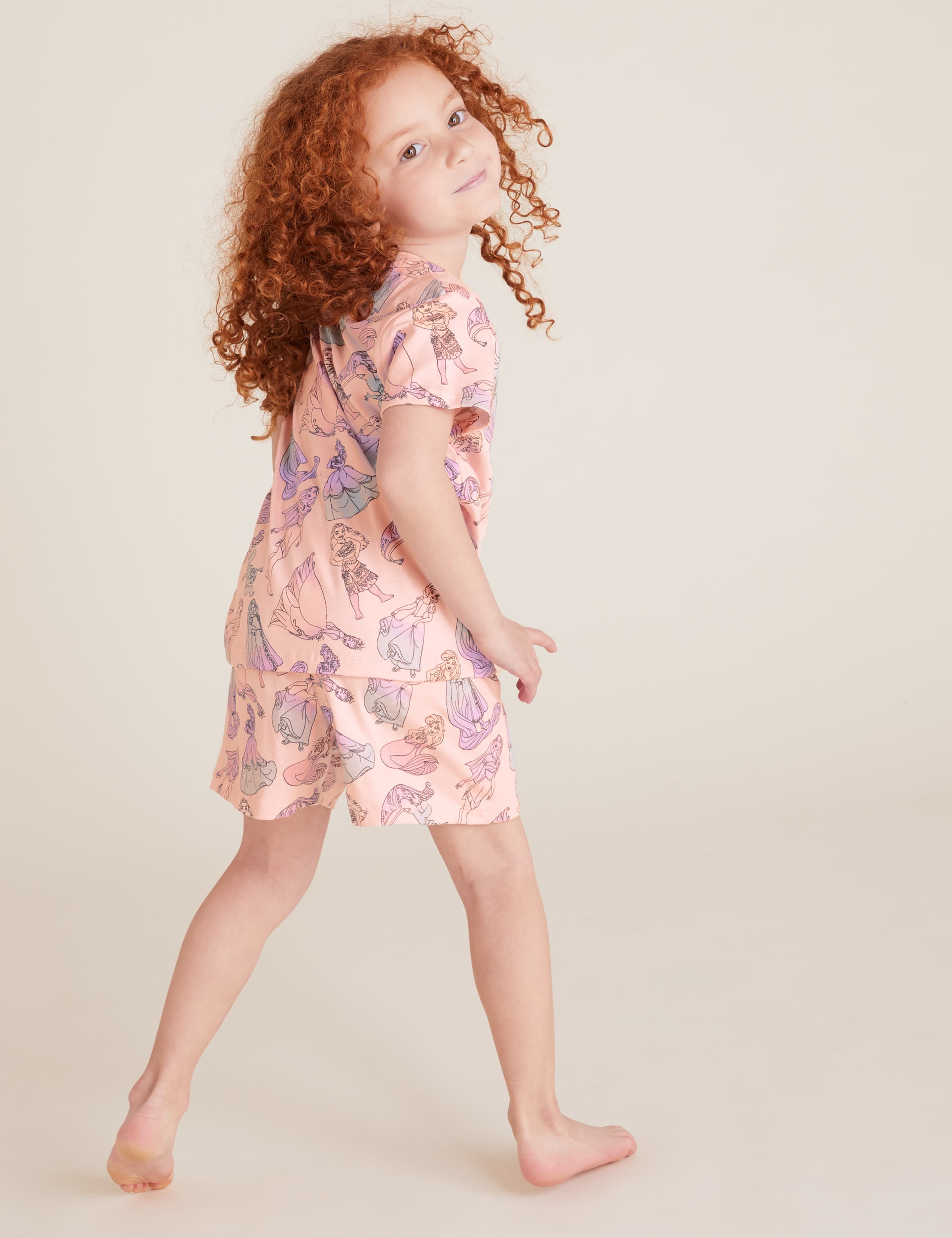 Disney Princess™ Short Pyjama Set (2-8 Yrs) 3 of 5