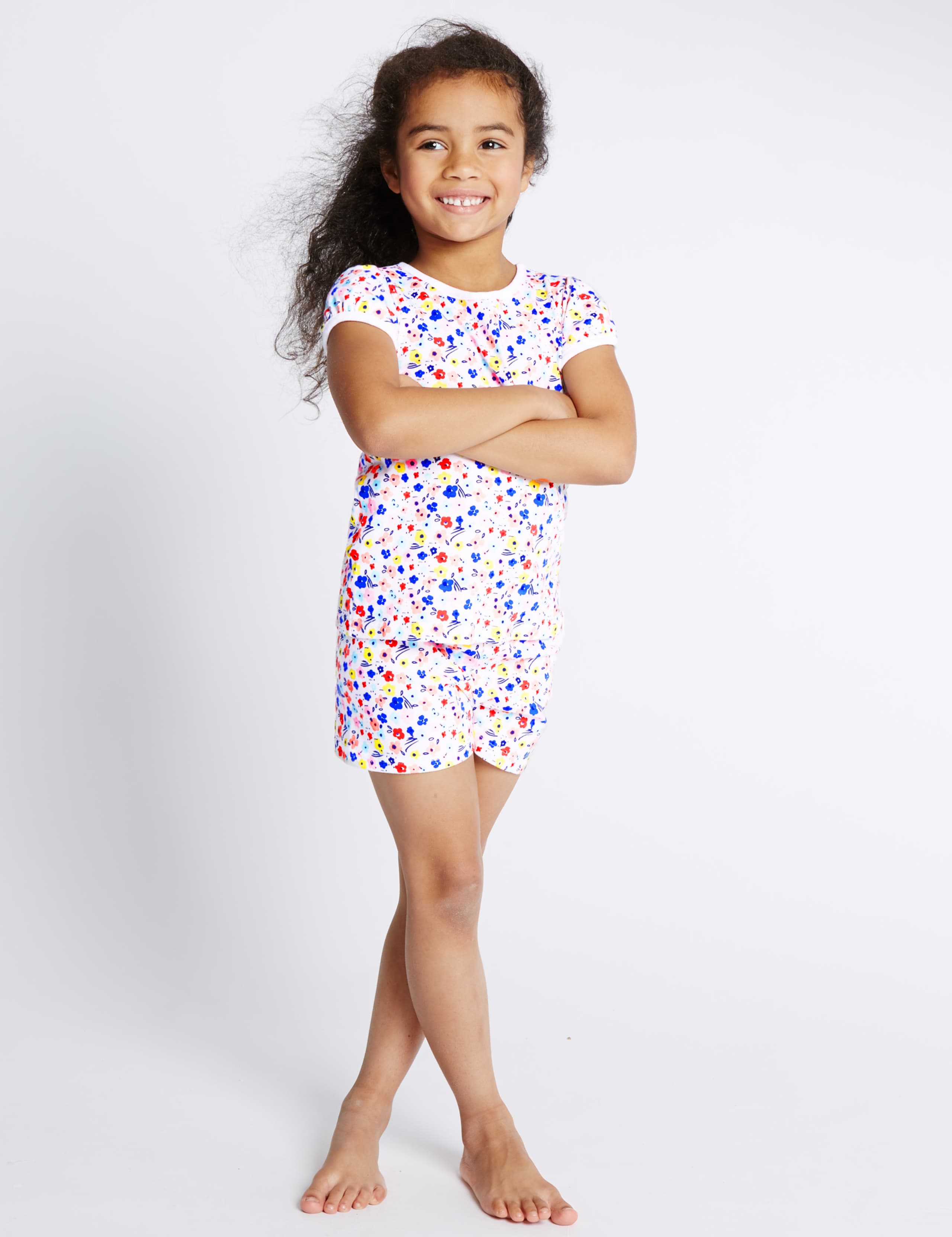 2 Pack Assorted Stay Soft Short Pyjamas (1-8 Years) 3 of 8