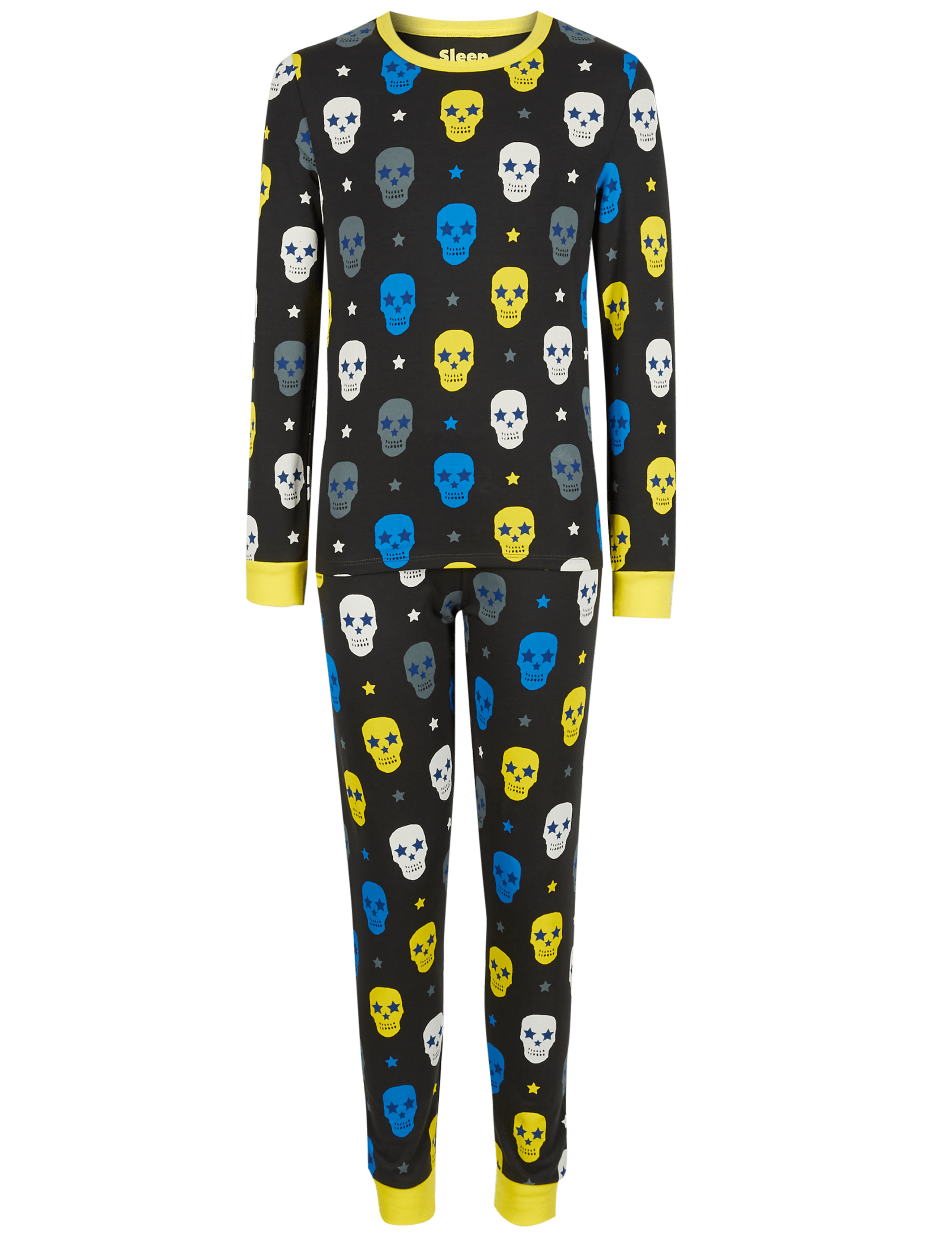 All Over Print Cotton Pyjamas with Stretch (1-16 Years) 5 of 6