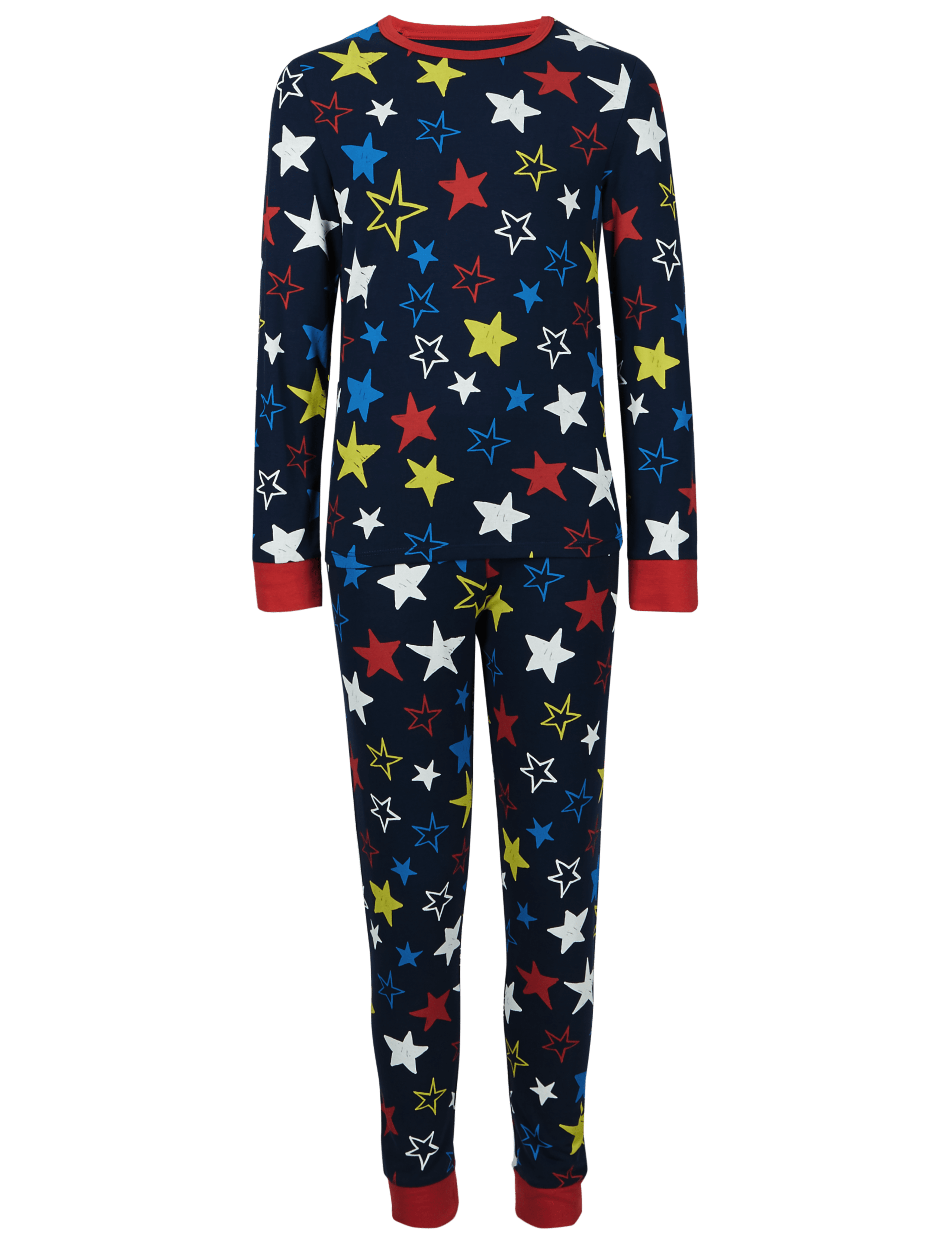 2 Piece Cotton Rich Printed Pyjamas (1-16 Years) 5 of 6