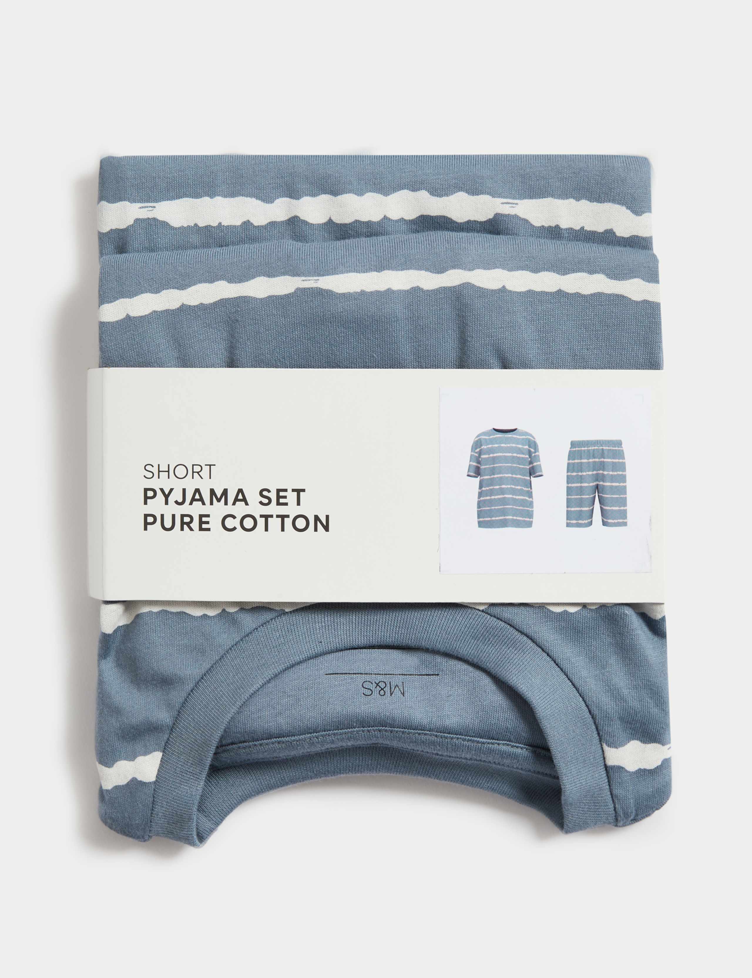 Pure Cotton Striped Pyjamas (1-16 Yrs) 2 of 2