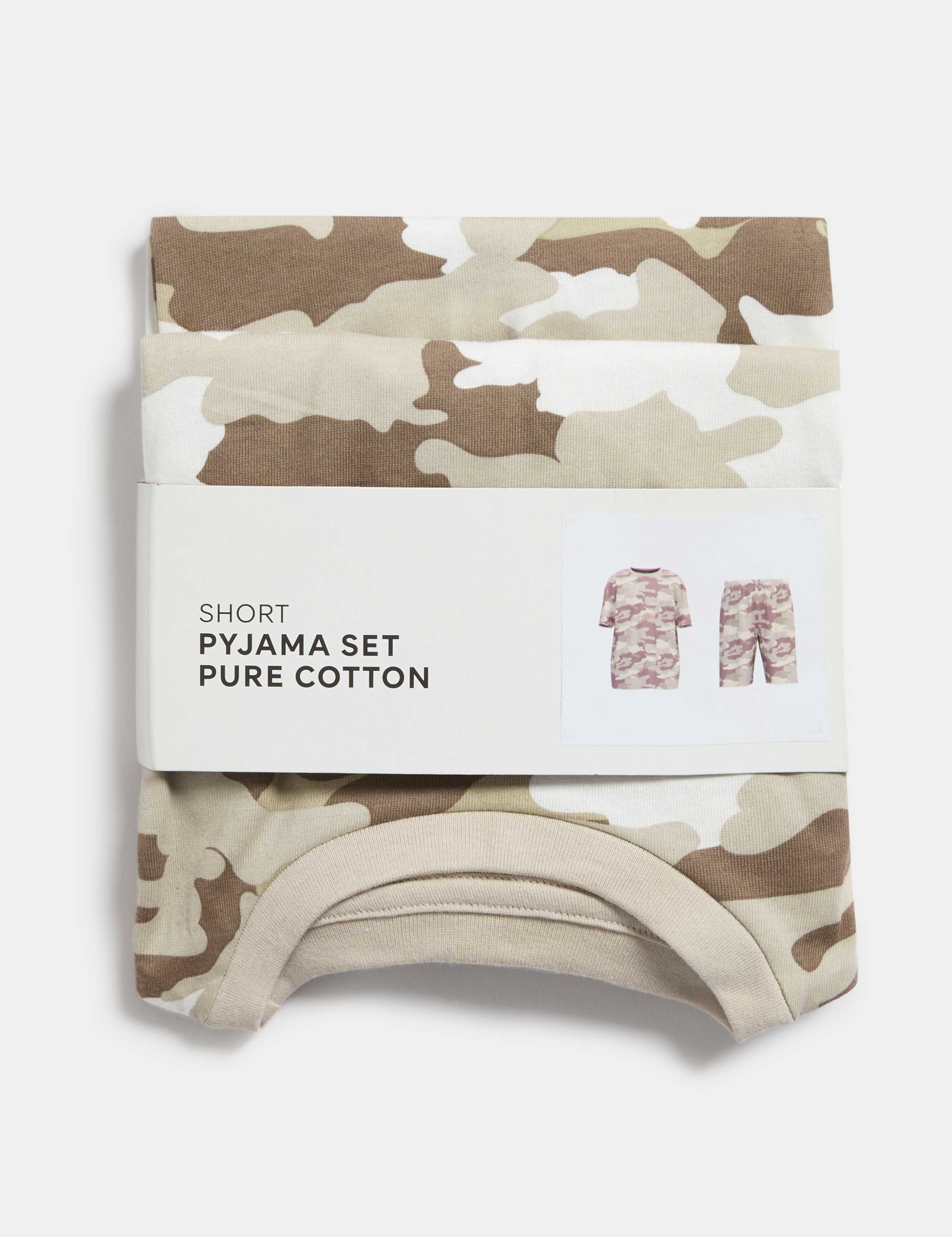 Pure Cotton Camouflage Pyjamas (1-16 Yrs) 2 of 2