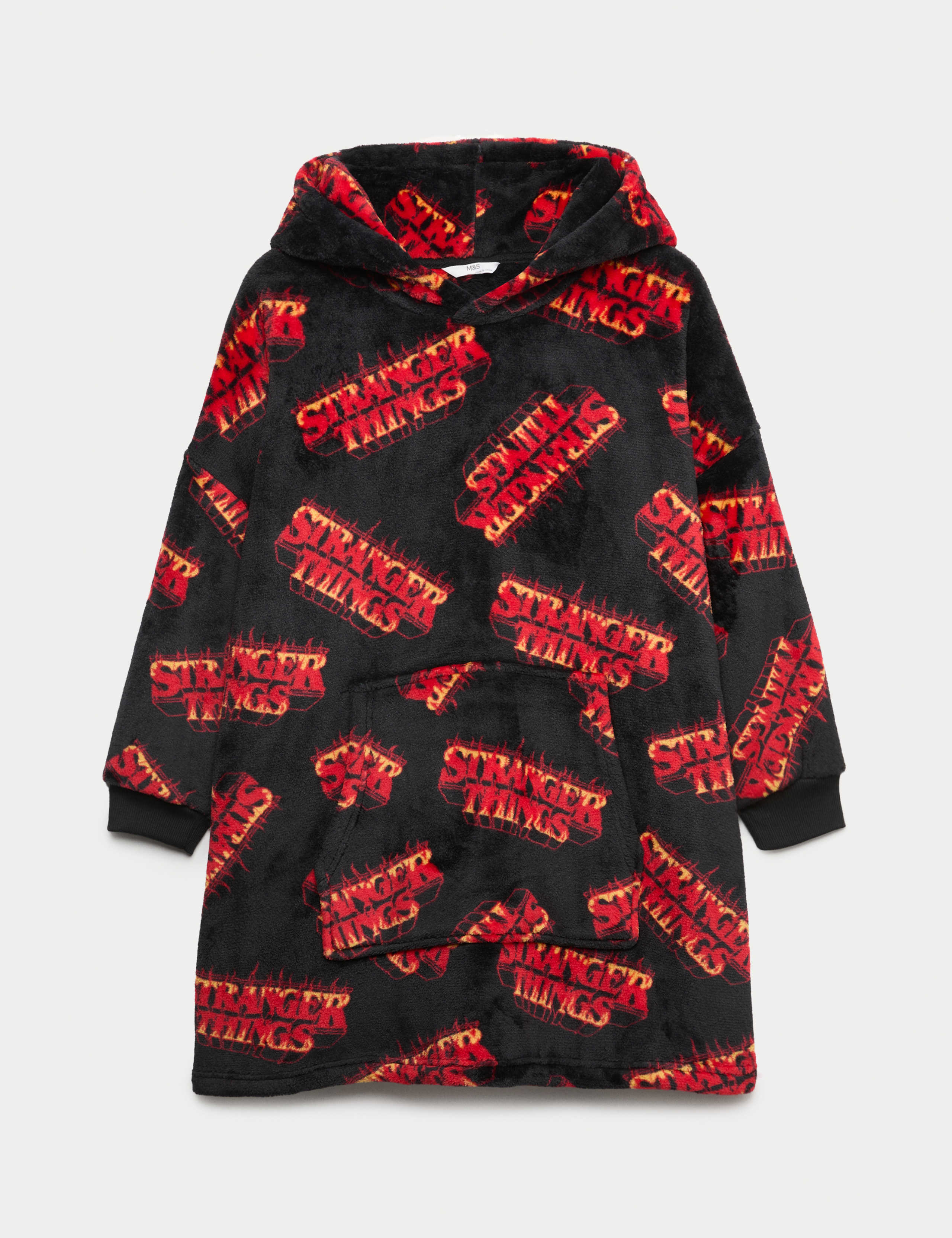 Stranger Things™ Fleece Oversized Hoodie (5-16 Yrs) 1 of 1
