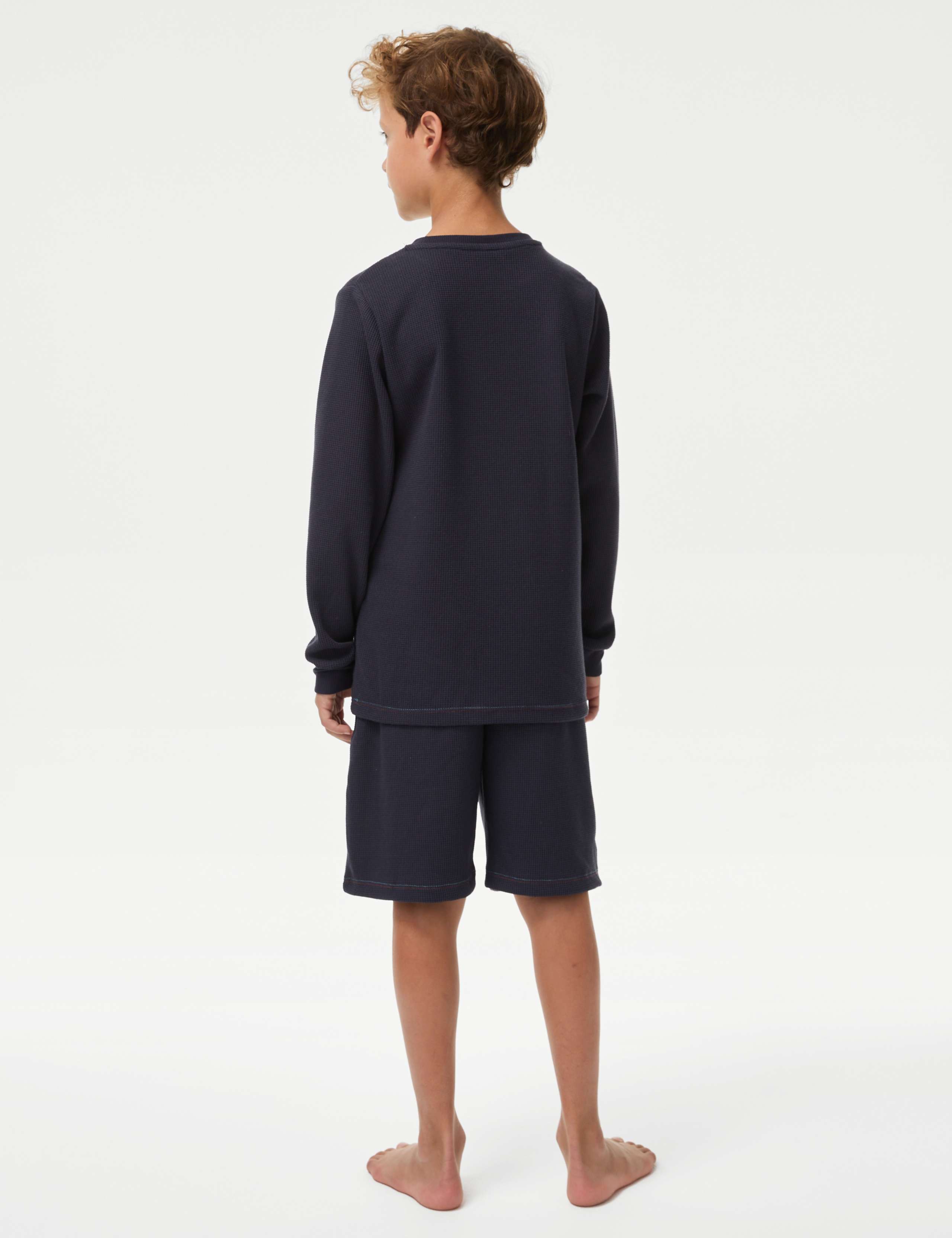 Cosy Waffle Pyjamas (6-16 Yrs) 3 of 4