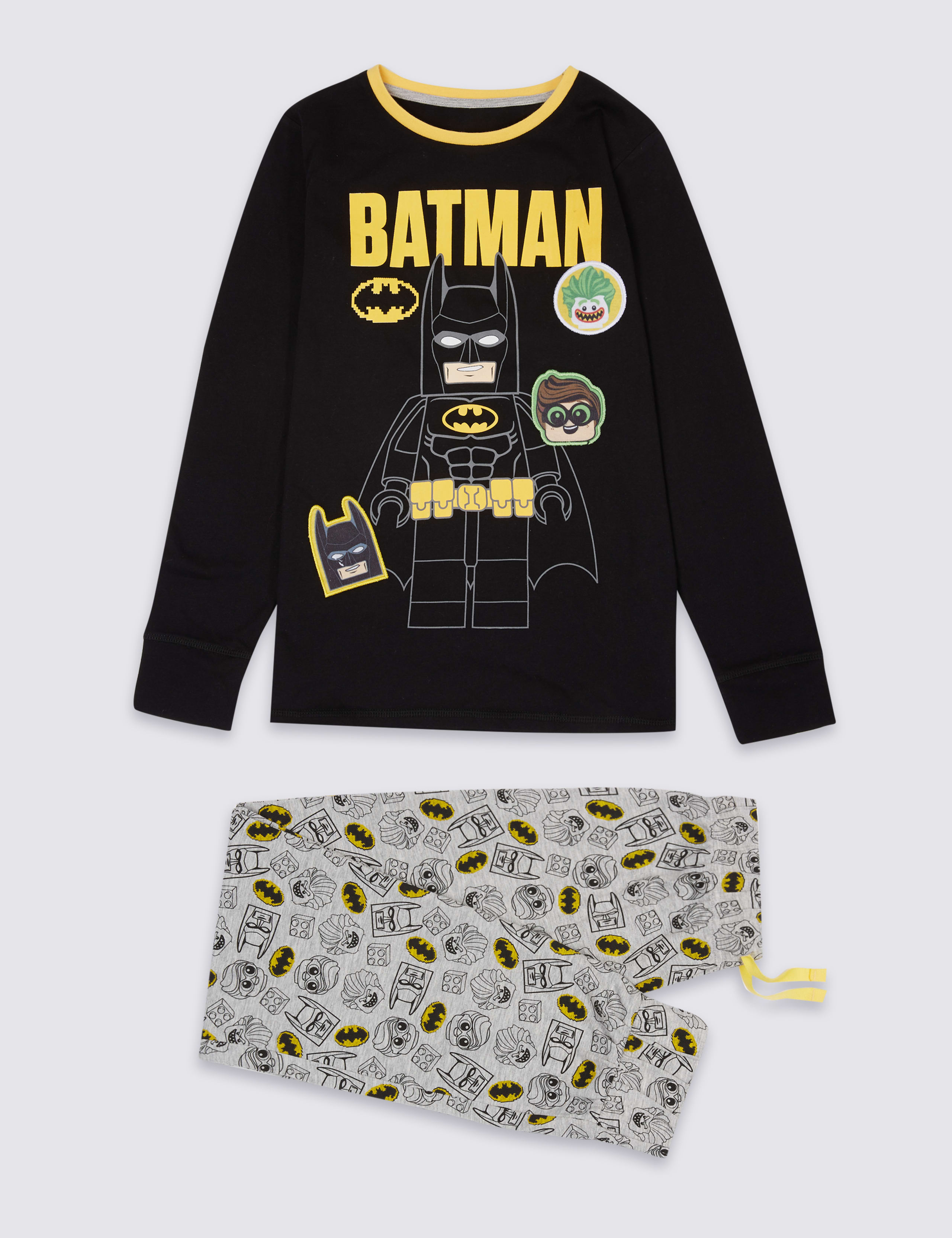 Batman™ Long Sleeve Pyjamas (3-14 Years) 2 of 6