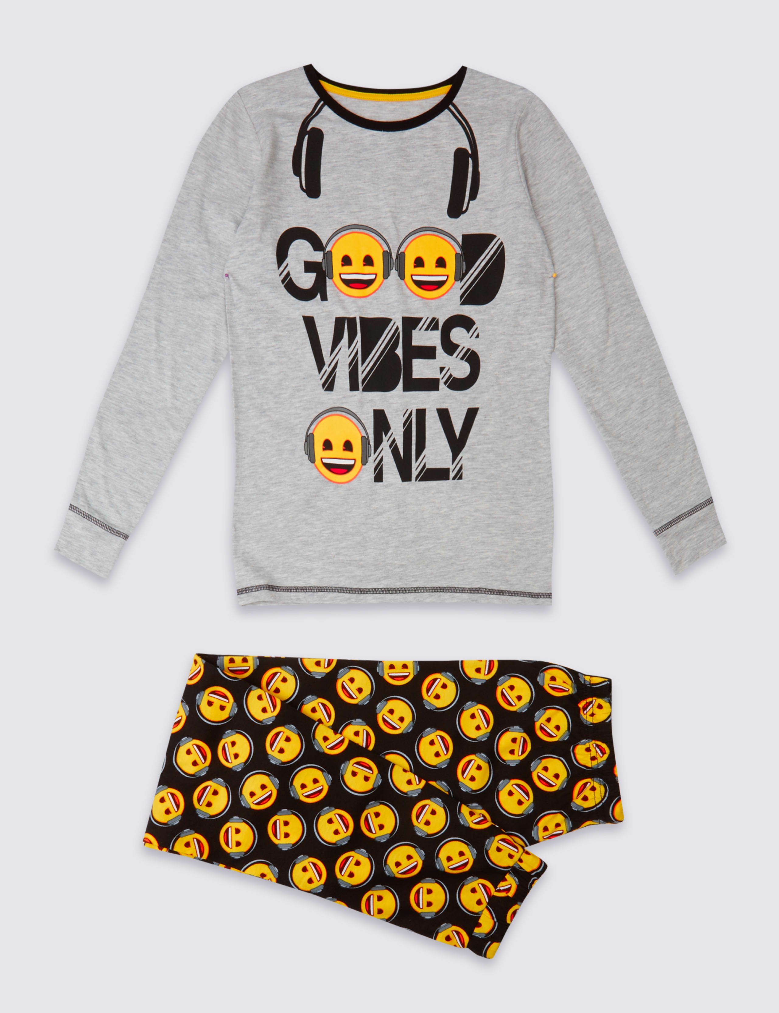 Emoji™ Print Pyjamas (7-16 Years) 2 of 6