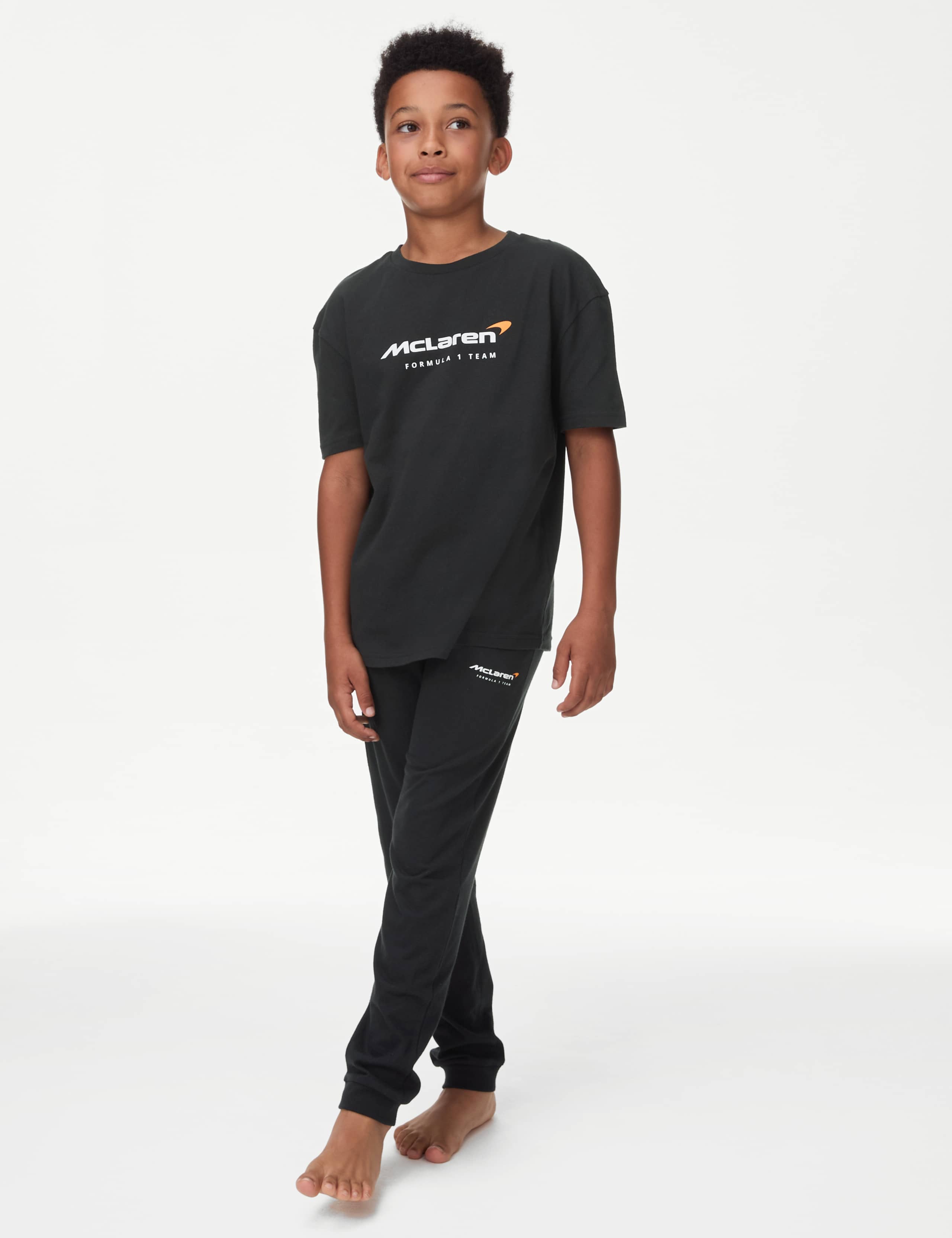 Pure Cotton McLaren™ Patterned Pyjamas (6-16 Yrs) 3 of 6