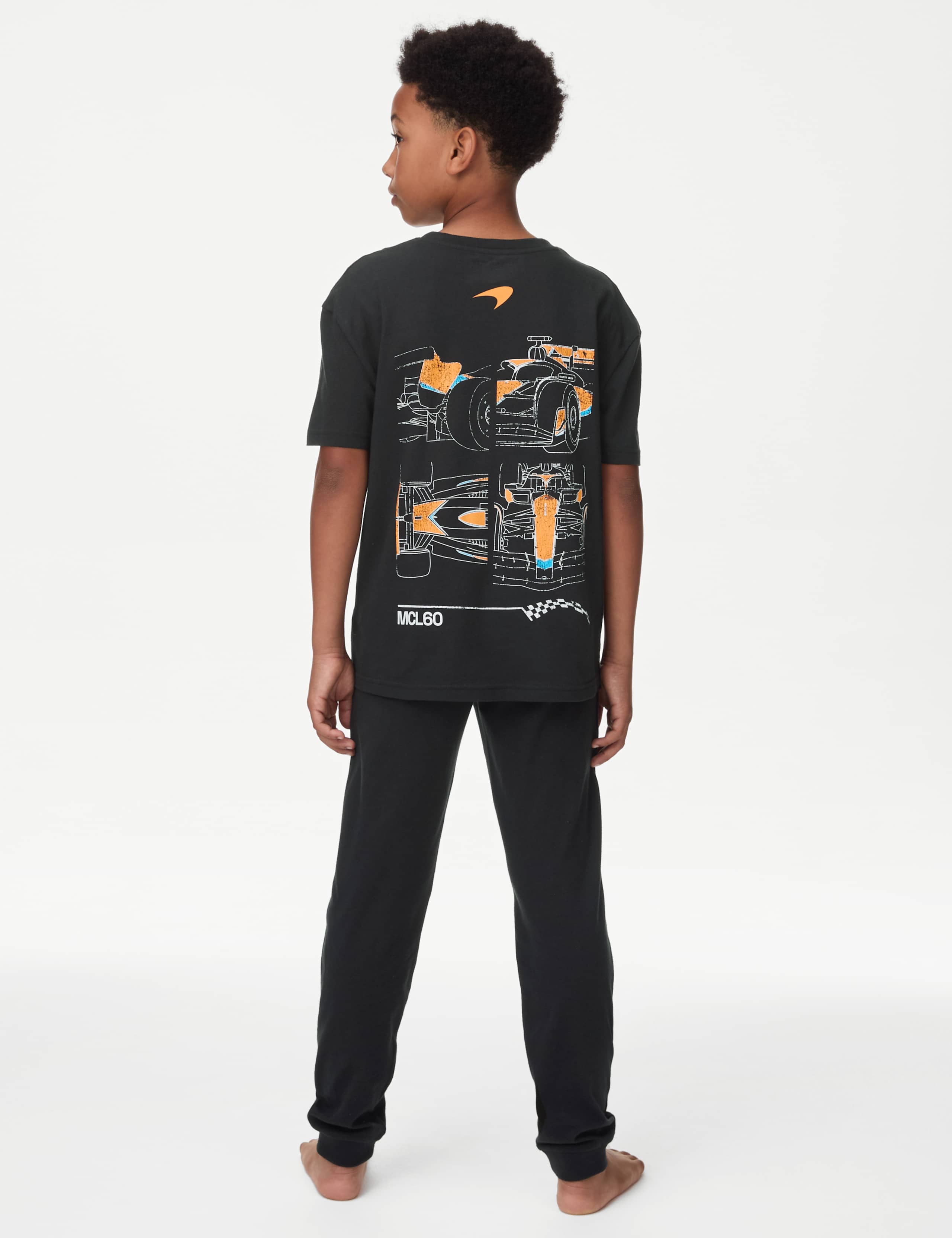 Pure Cotton McLaren™ Patterned Pyjamas (6-16 Yrs) 4 of 6