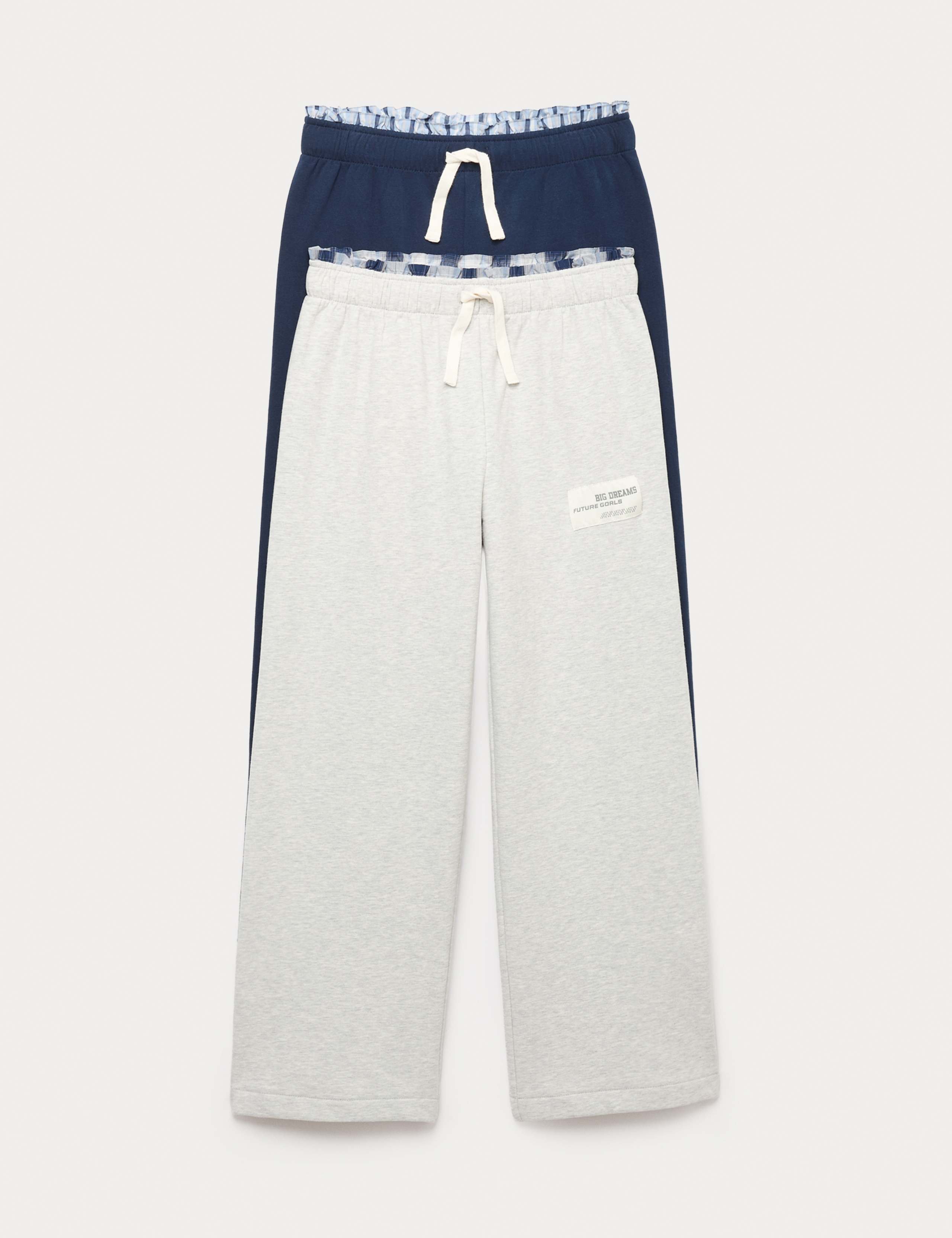 2 Pack Cotton Rich Loungewear Bottoms (6-16 Yrs) 1 of 1