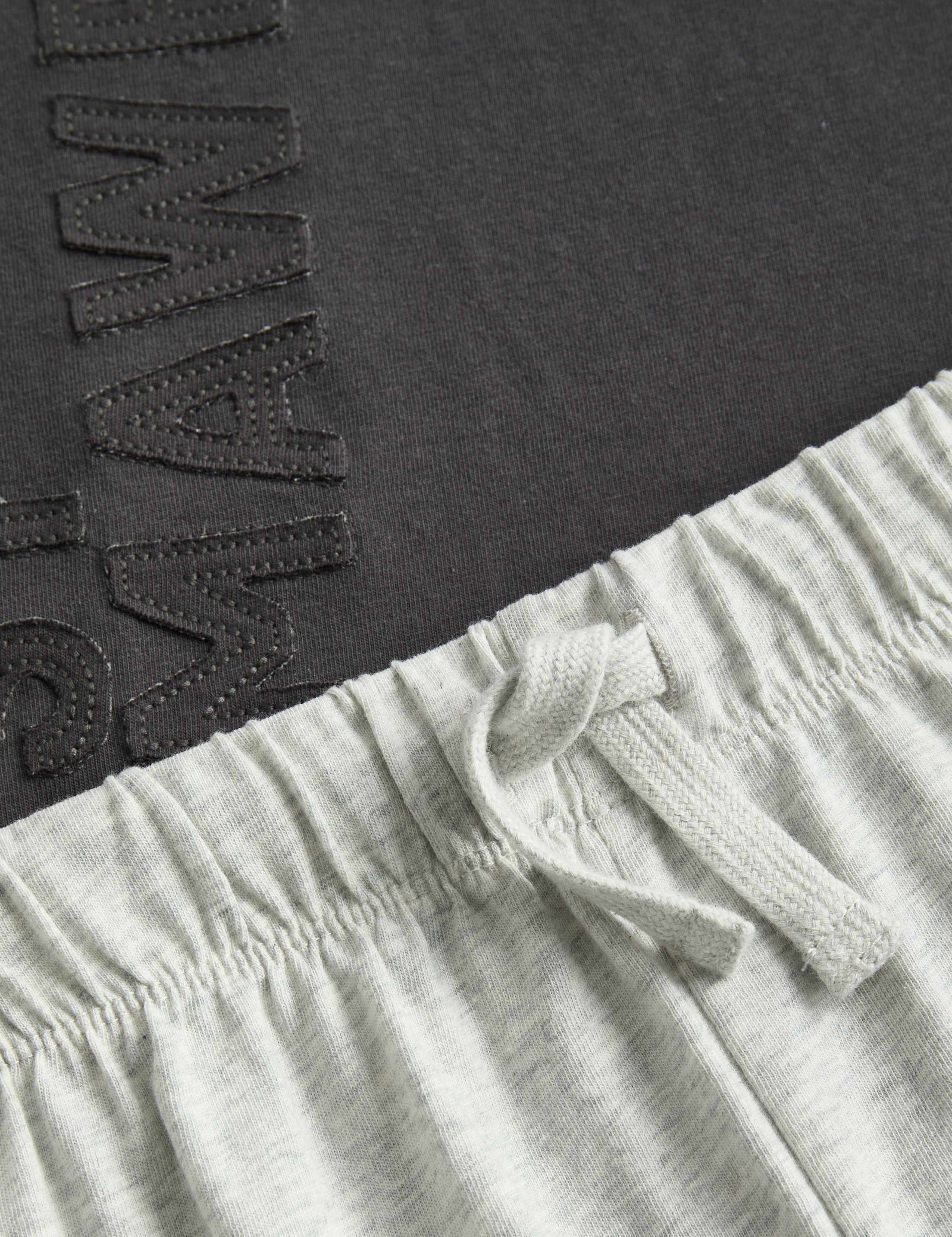 2 Pack Pure Cotton Pyjama Sets (6-16 Yrs) 2 of 3