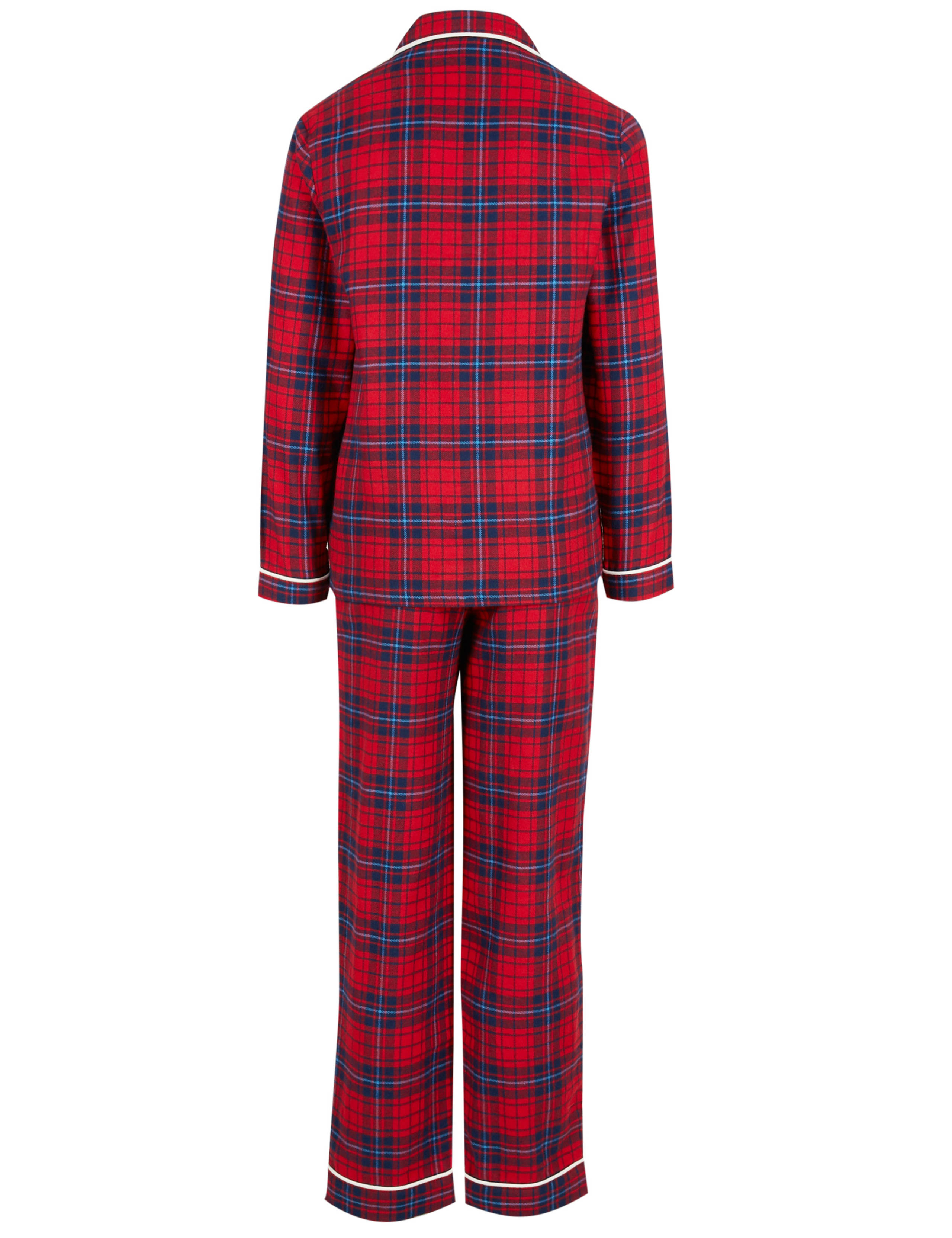Pure Cotton Checked Pyjamas (1-16 Years) 7 of 7