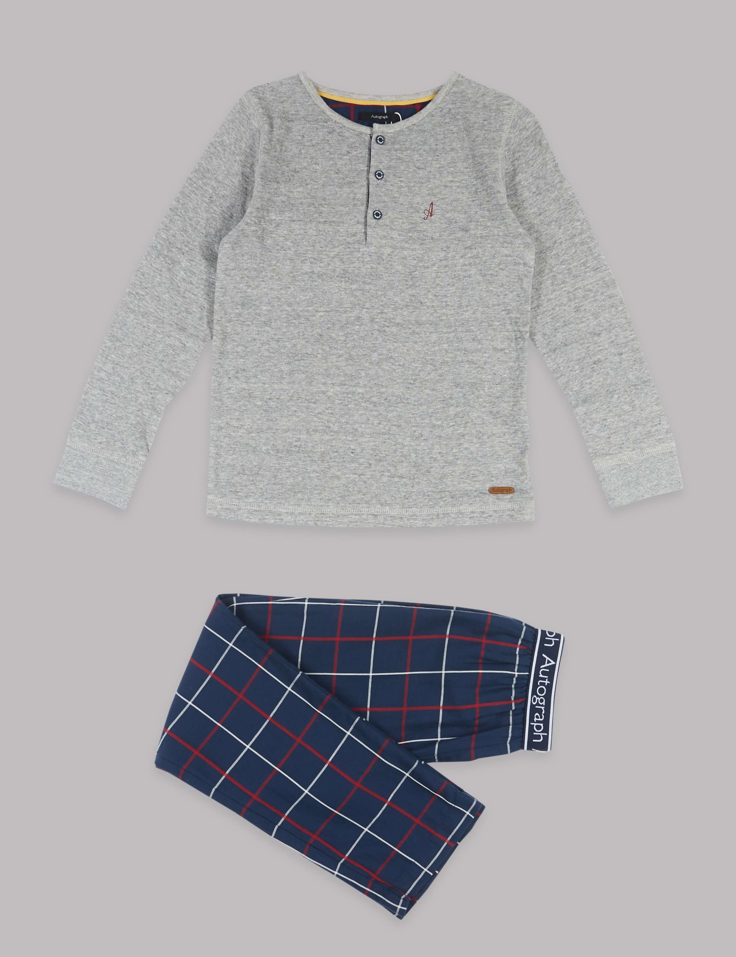 Pure Cotton Pyjamas (1-16 Years) 1 of 4