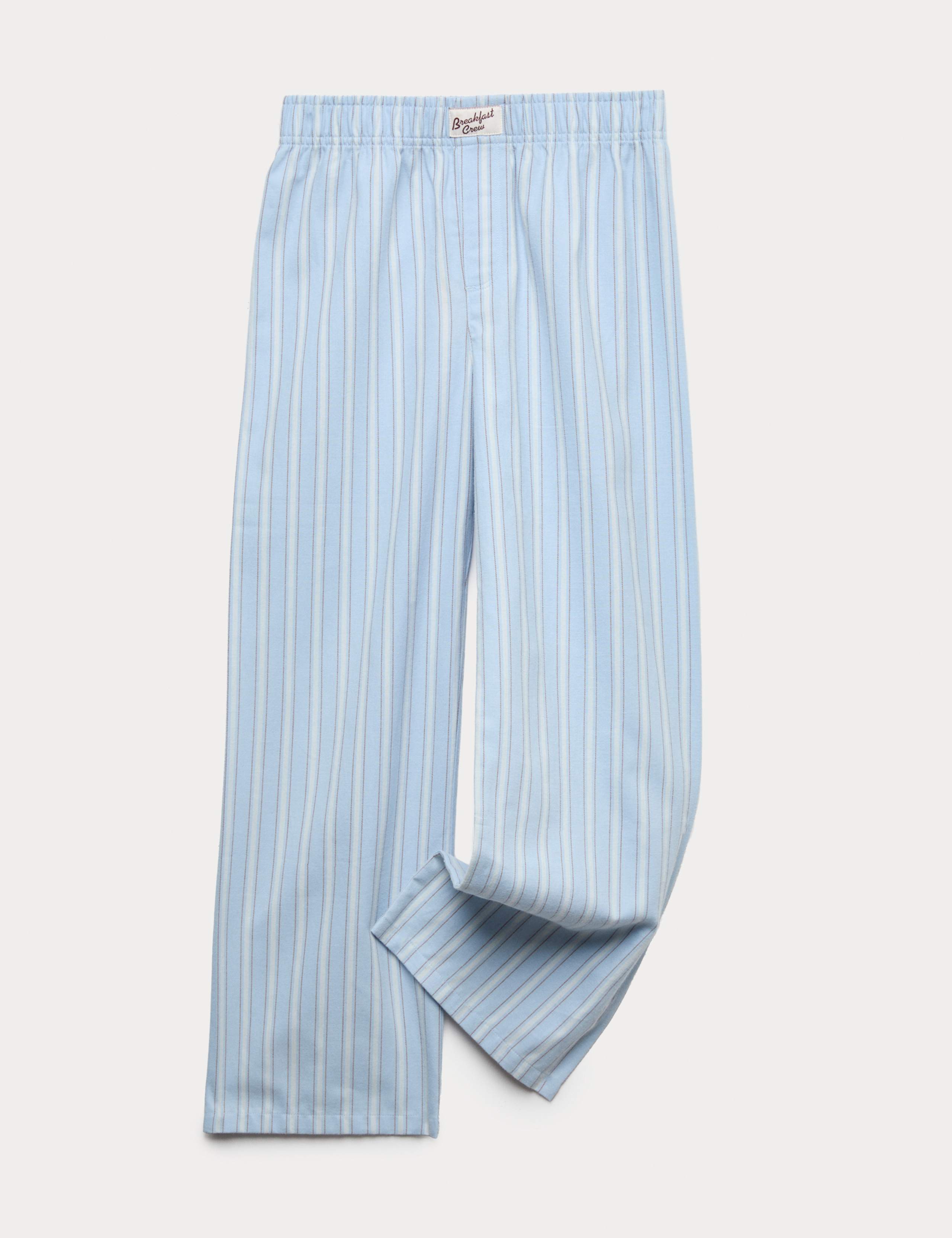Pure Cotton Striped Pyjama Bottoms (6-16 Yrs) 1 of 1