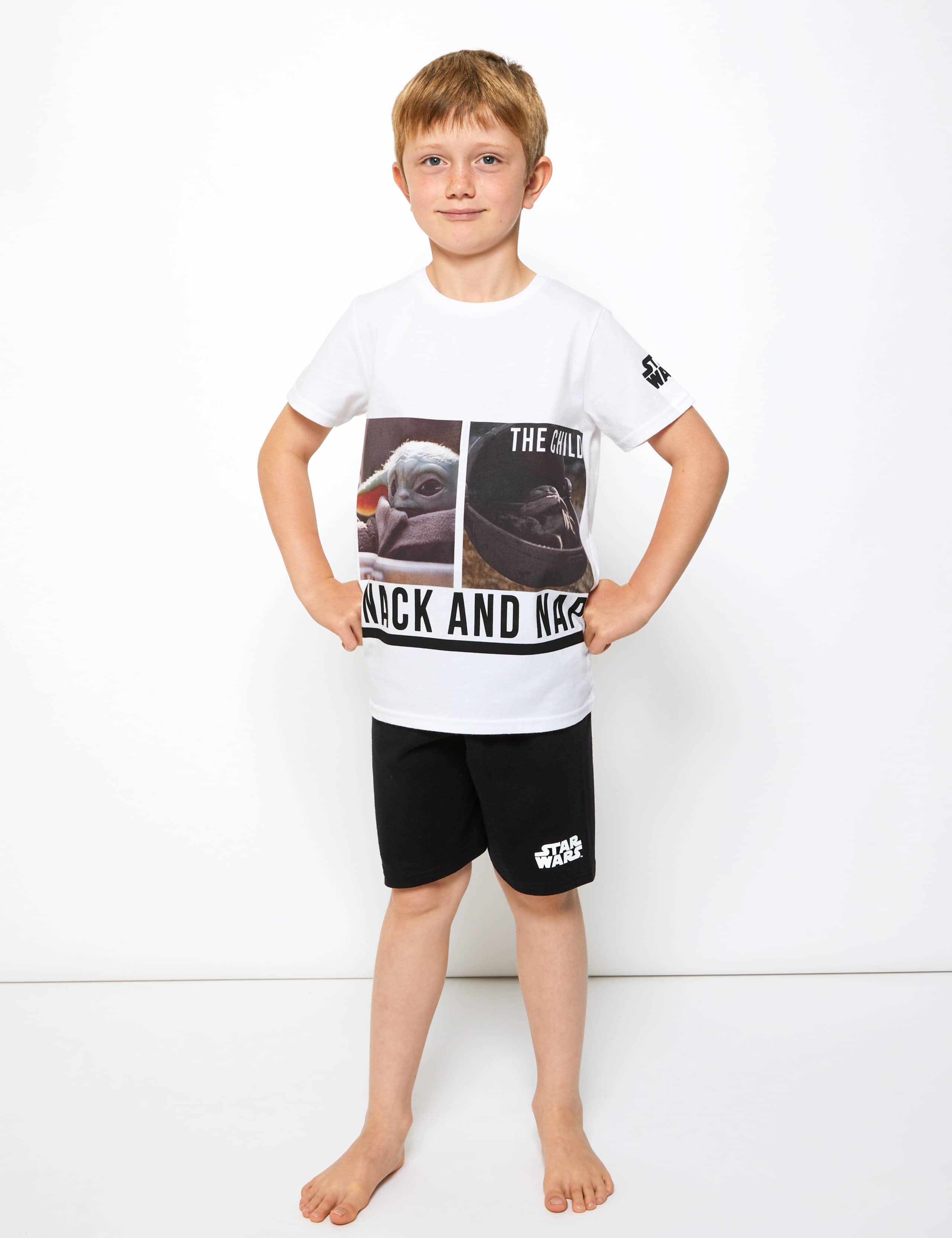 The Mandalorian Star Wars™ Short Pyjama Set (5-14 Yrs) 1 of 5