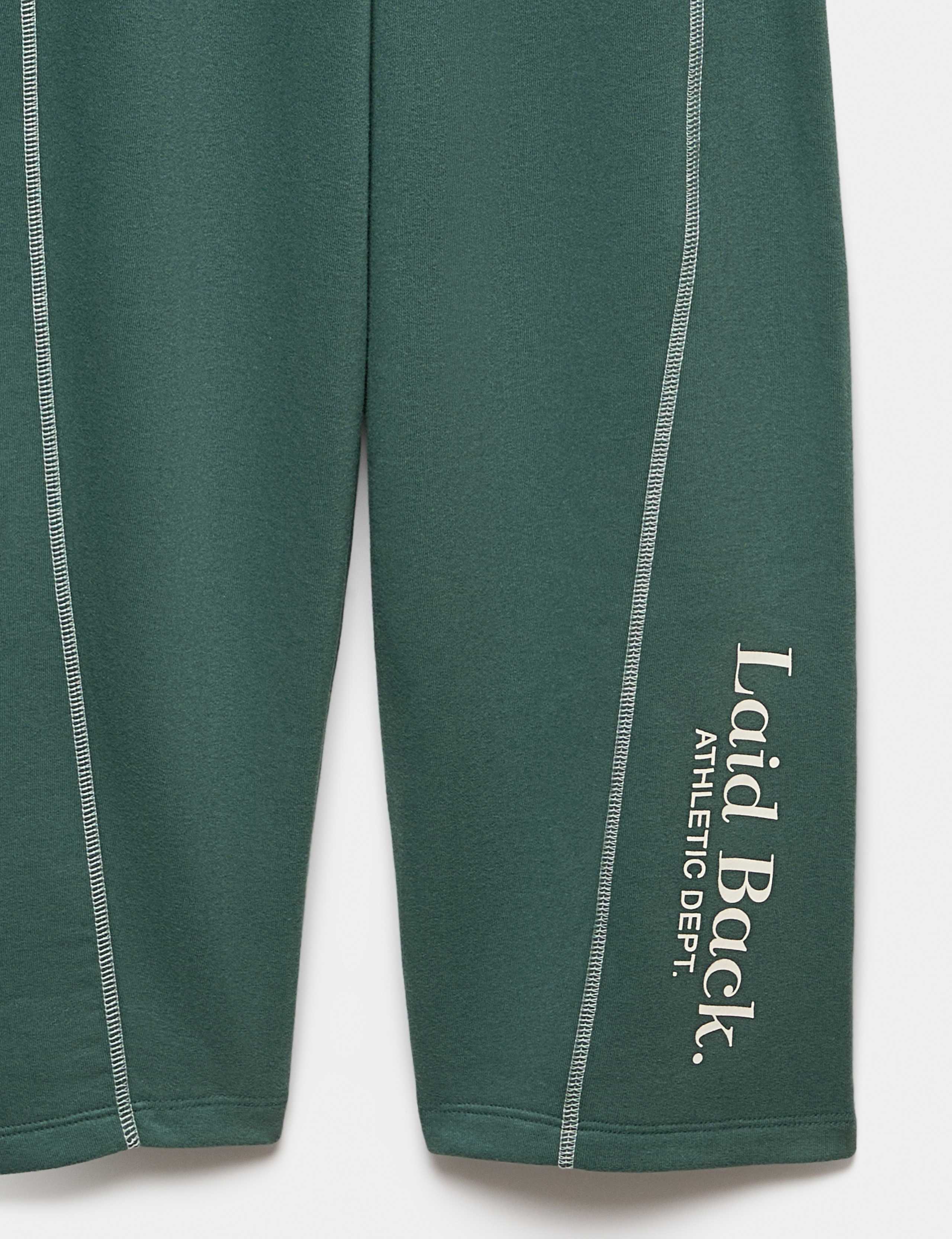 Cotton Rich Laid Back Sweat Pyjamas (6-16 Yrs) 4 of 4