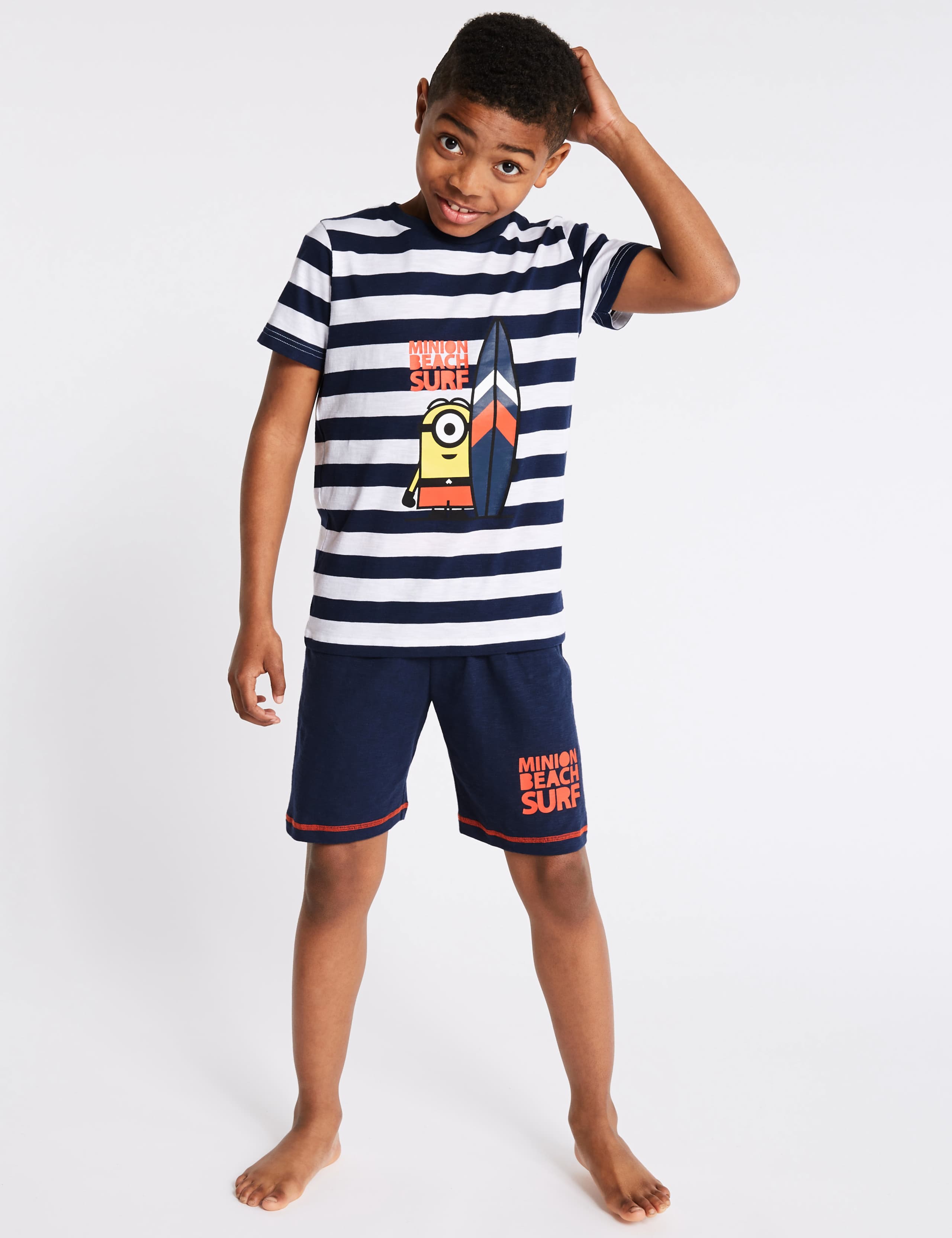 Despicable Me™ Minion Pure Cotton Pyjamas (3-14 Years) 1 of 4