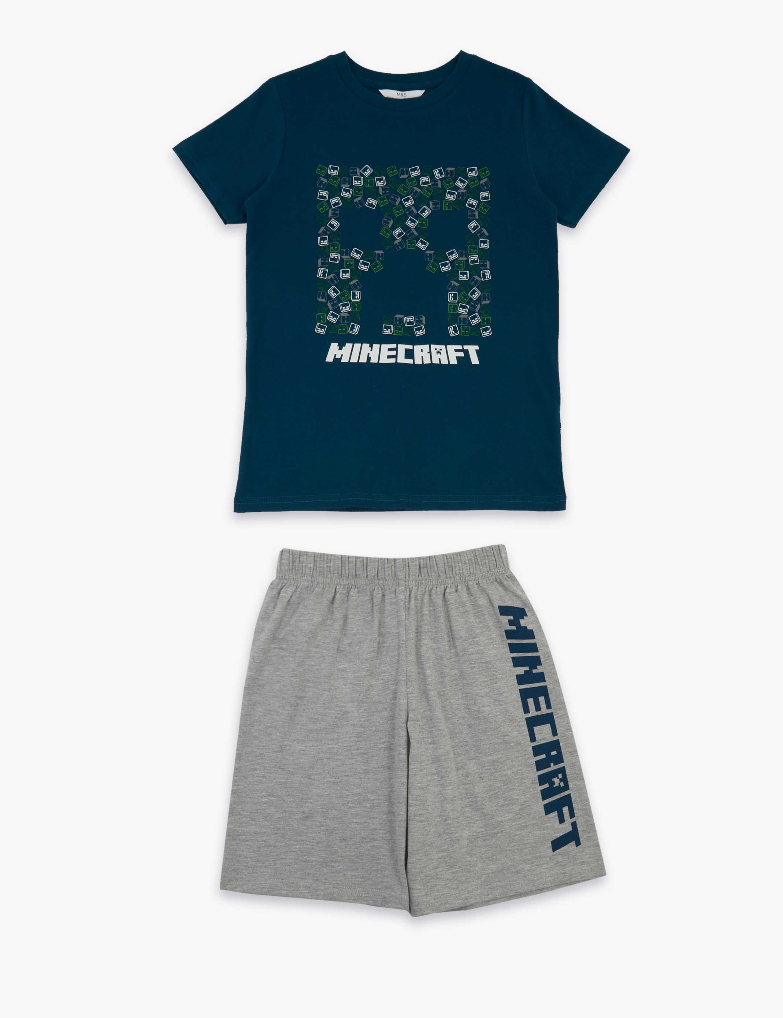 Minecraft™ Short Pyjama Set (6-16 Yrs) 2 of 4