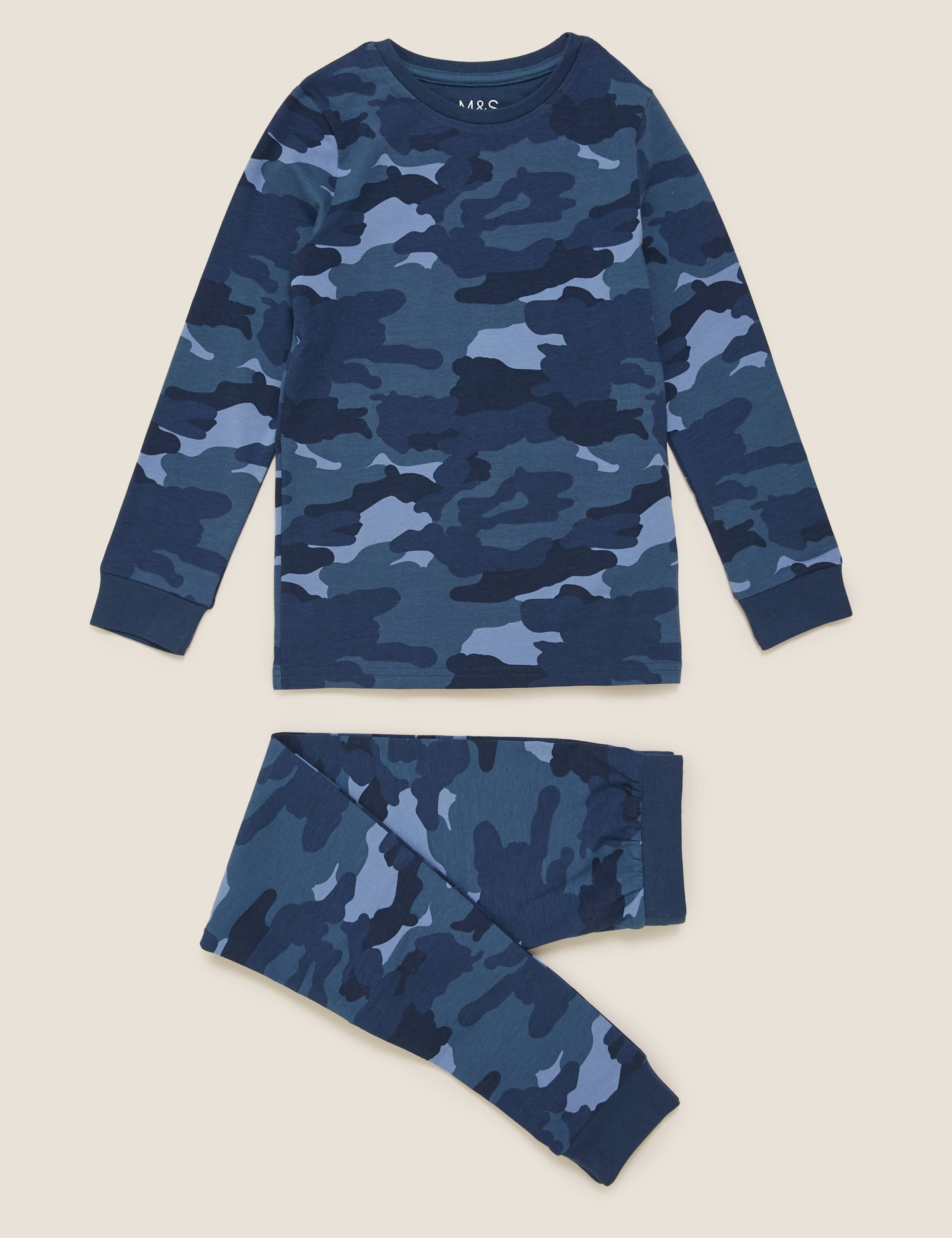 Cotton Camoflauge Pyjama Set (7-16 Yrs) 2 of 4
