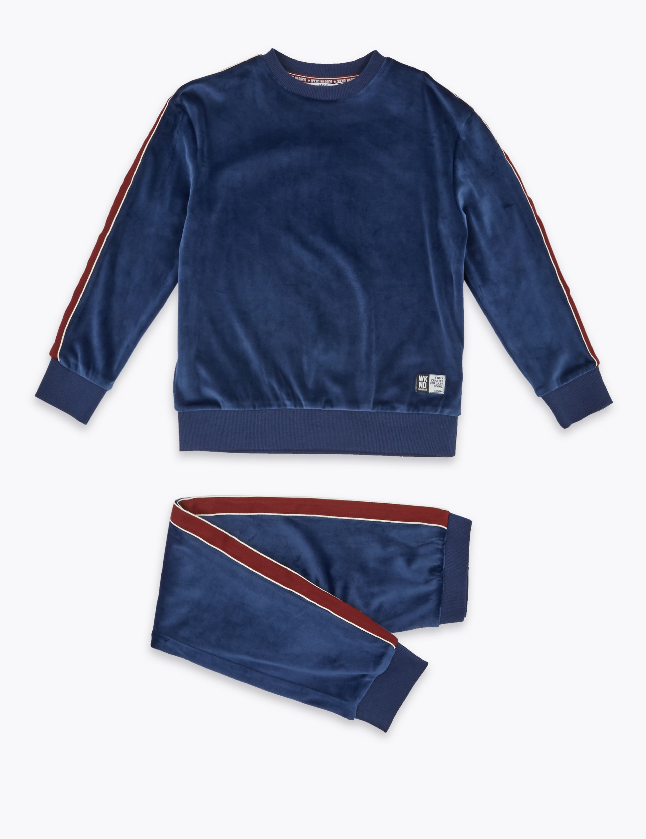 Velour Lounge Pyjama Set (6-16 Yrs) 2 of 5