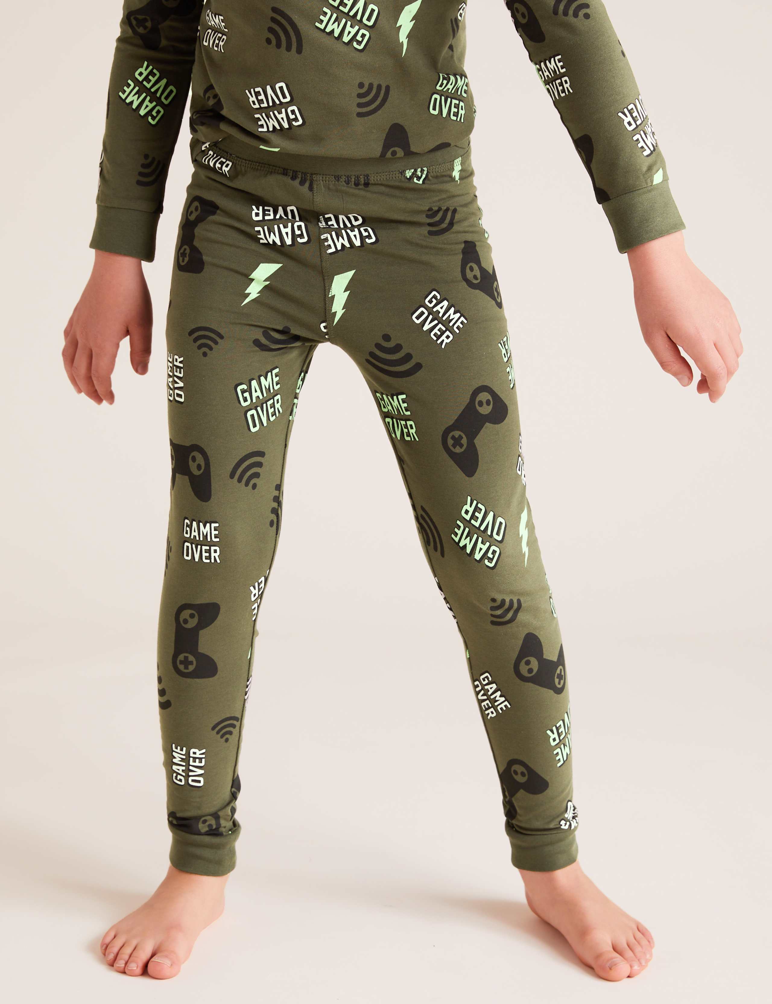 Cotton Gaming Pyjama Set (7-16 Yrs) 4 of 4