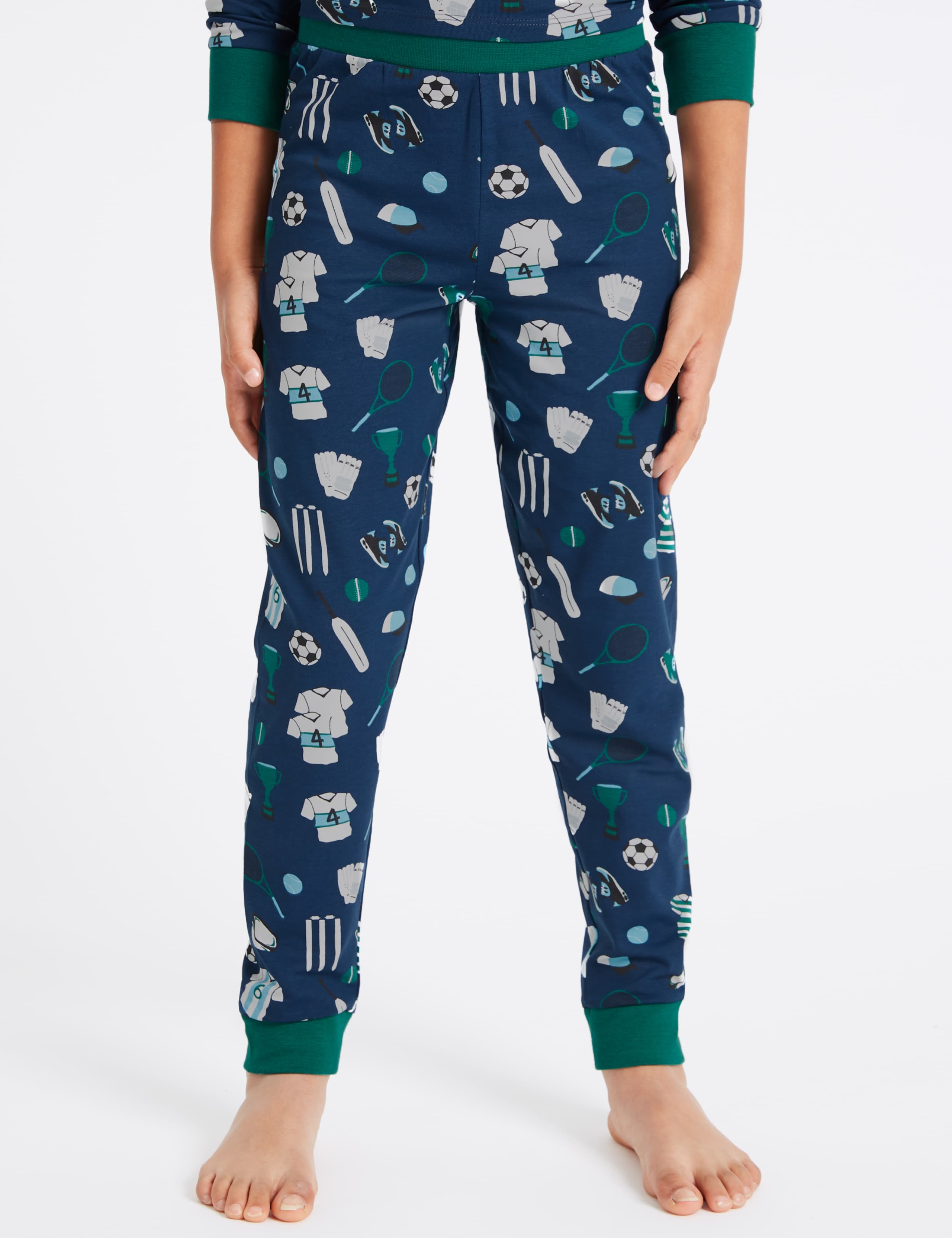 Printed Pyjamas with Stretch (3-16 Years) 4 of 4