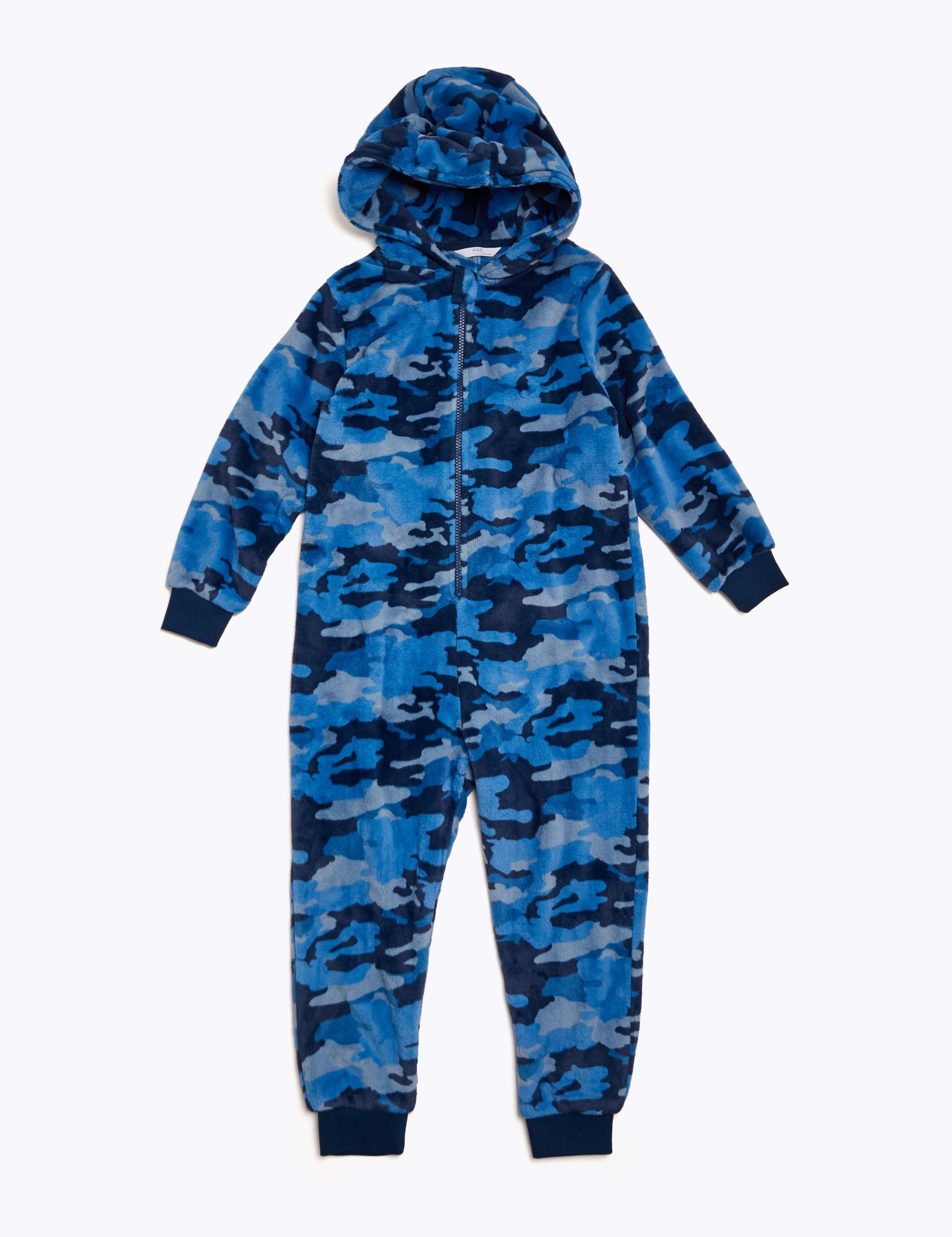 Fleece Camouflage Onesie (6-16 Yrs) 2 of 4