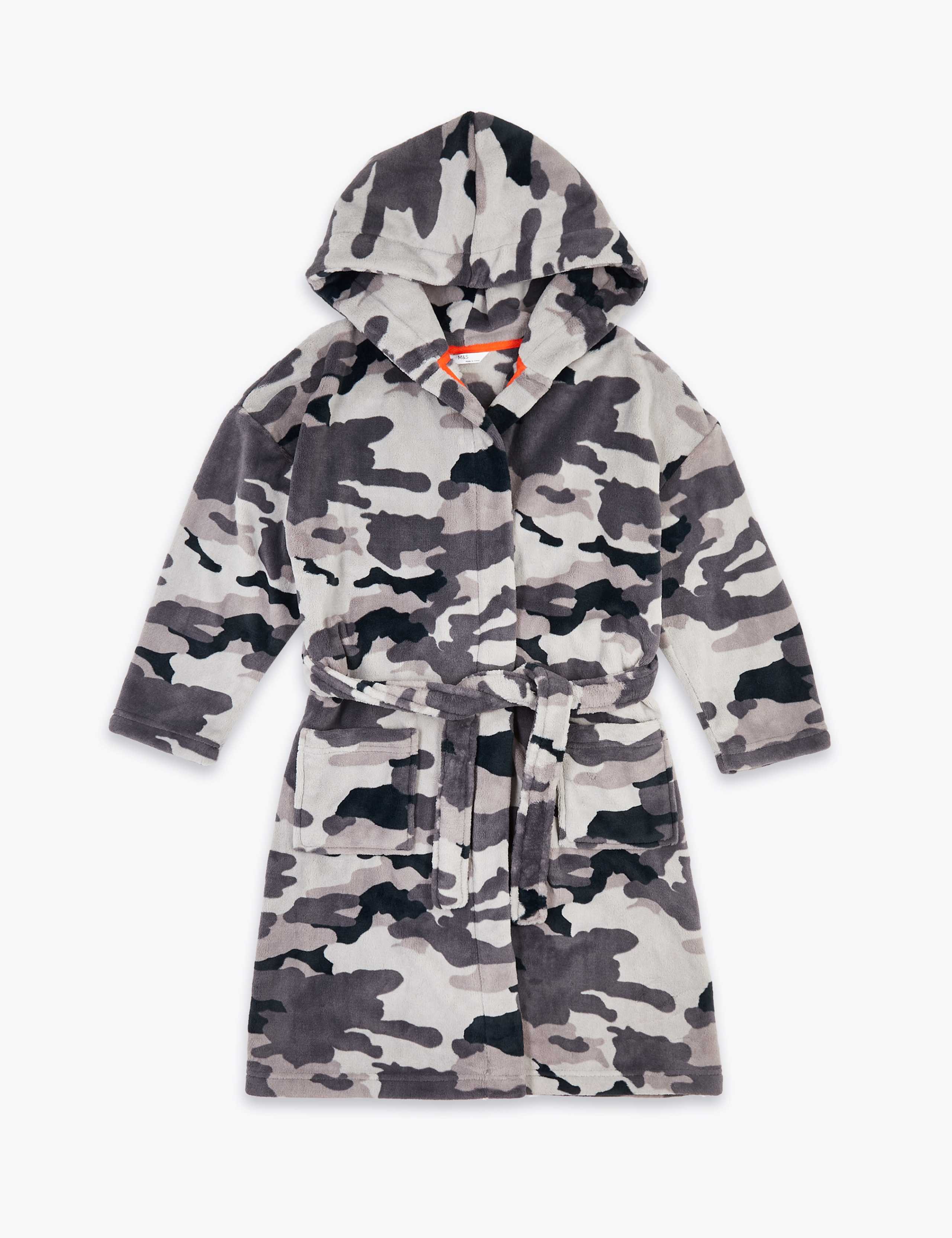 Fleece Camouflage Dressing Gown (6-16 Yrs) 2 of 4