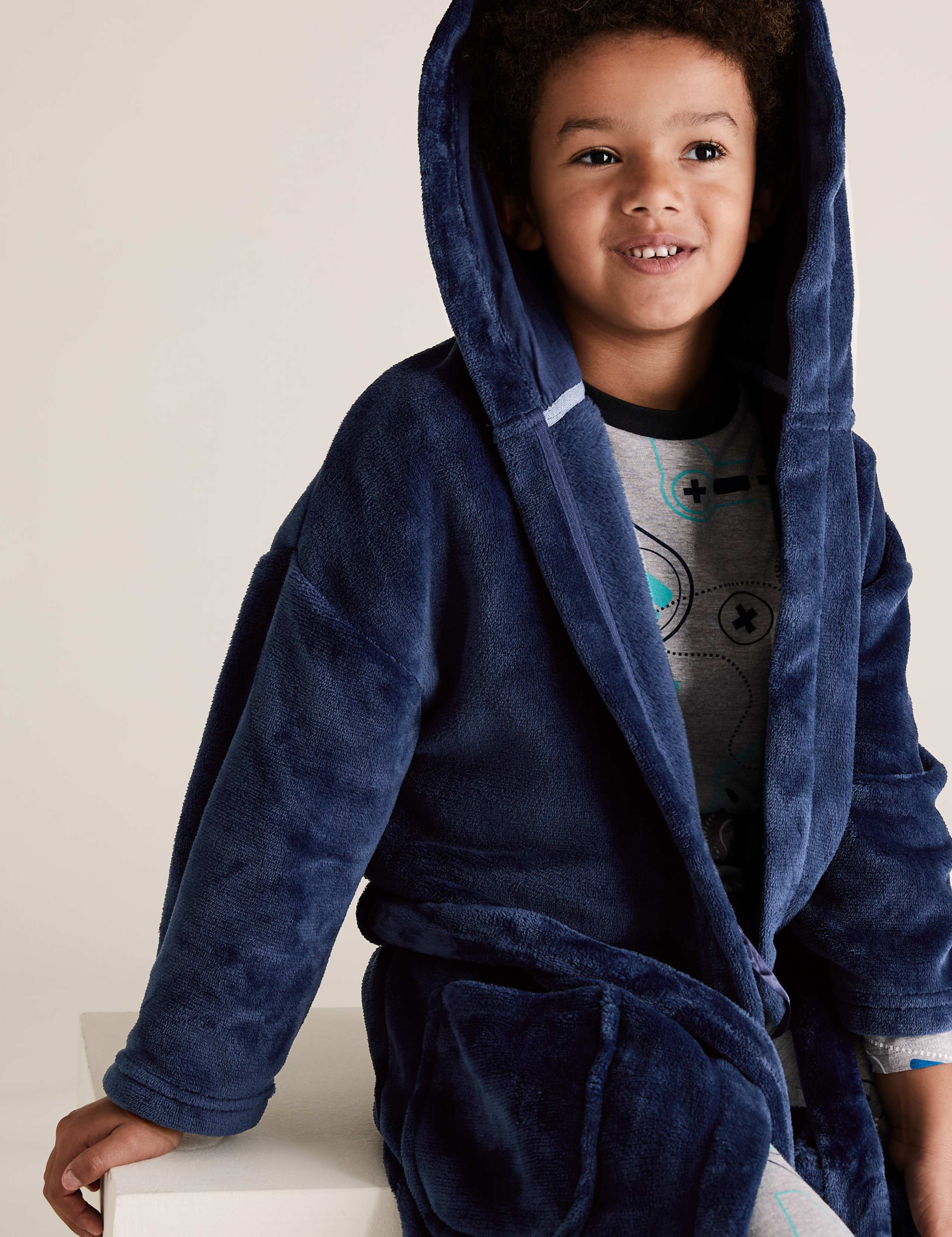 Fleece Dressing Gown (6-16 Yrs) 3 of 4