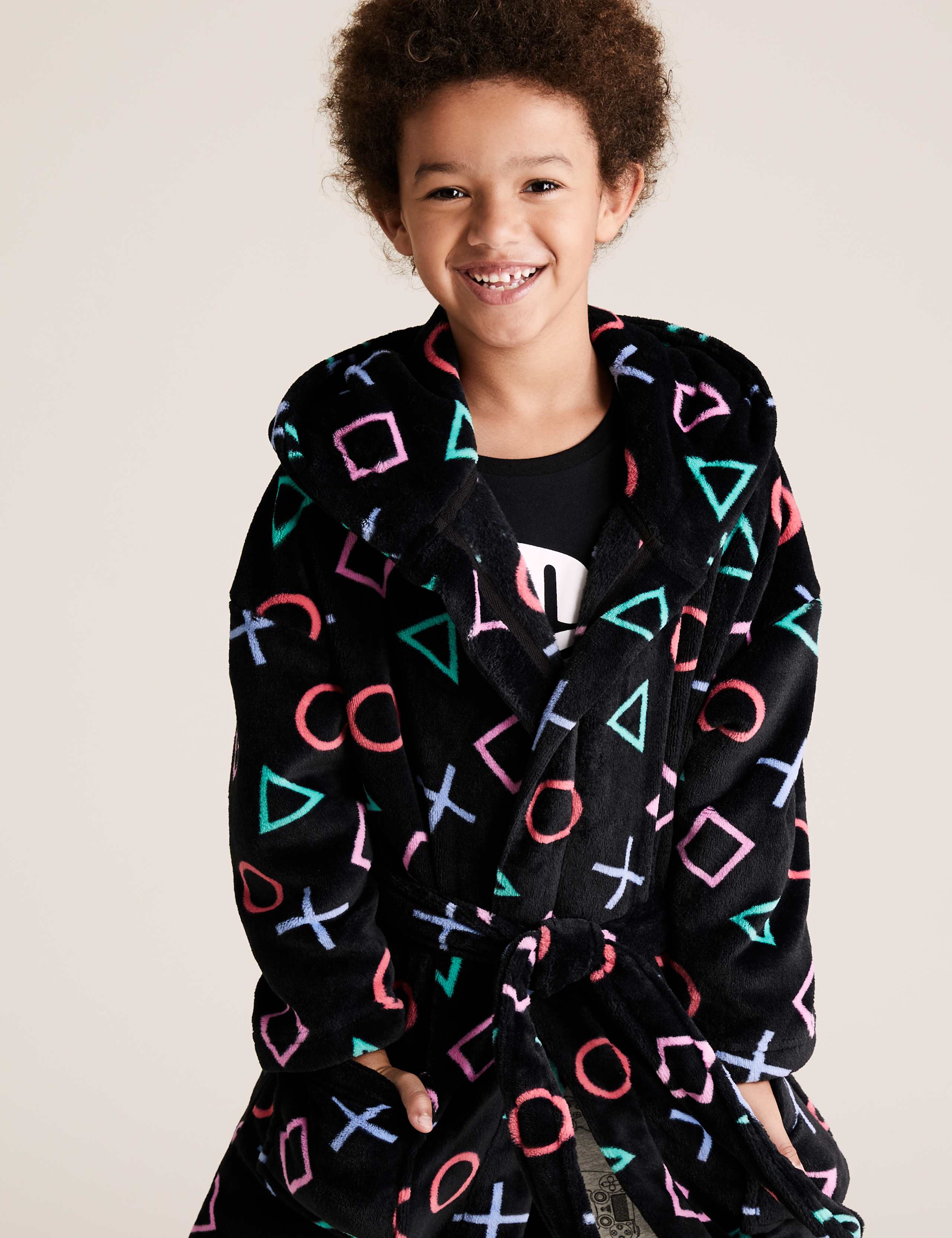 Fleece PlayStation™ Dressing Gown (6-16 Yrs) 3 of 8