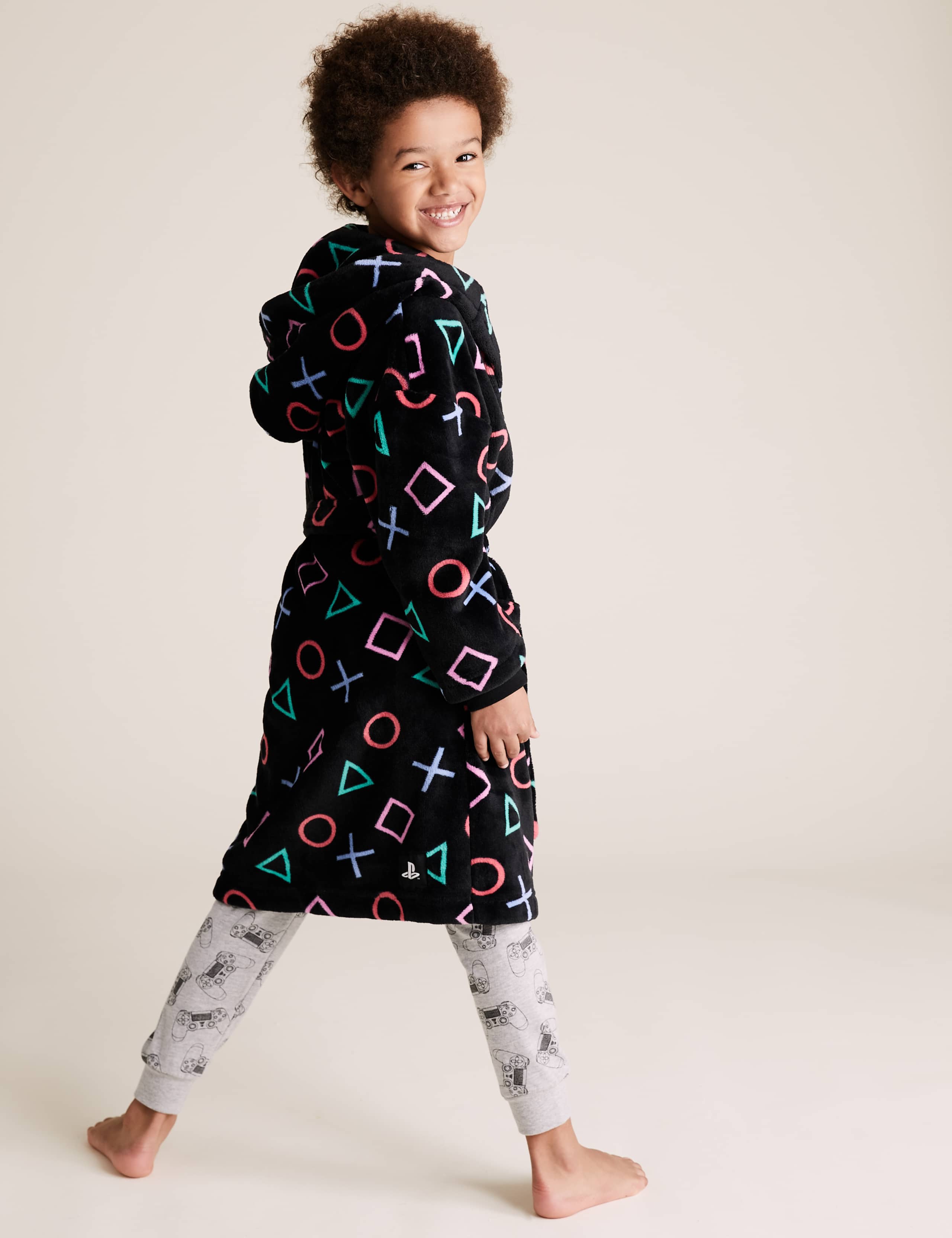 Fleece PlayStation™ Dressing Gown (6-16 Yrs) 4 of 8