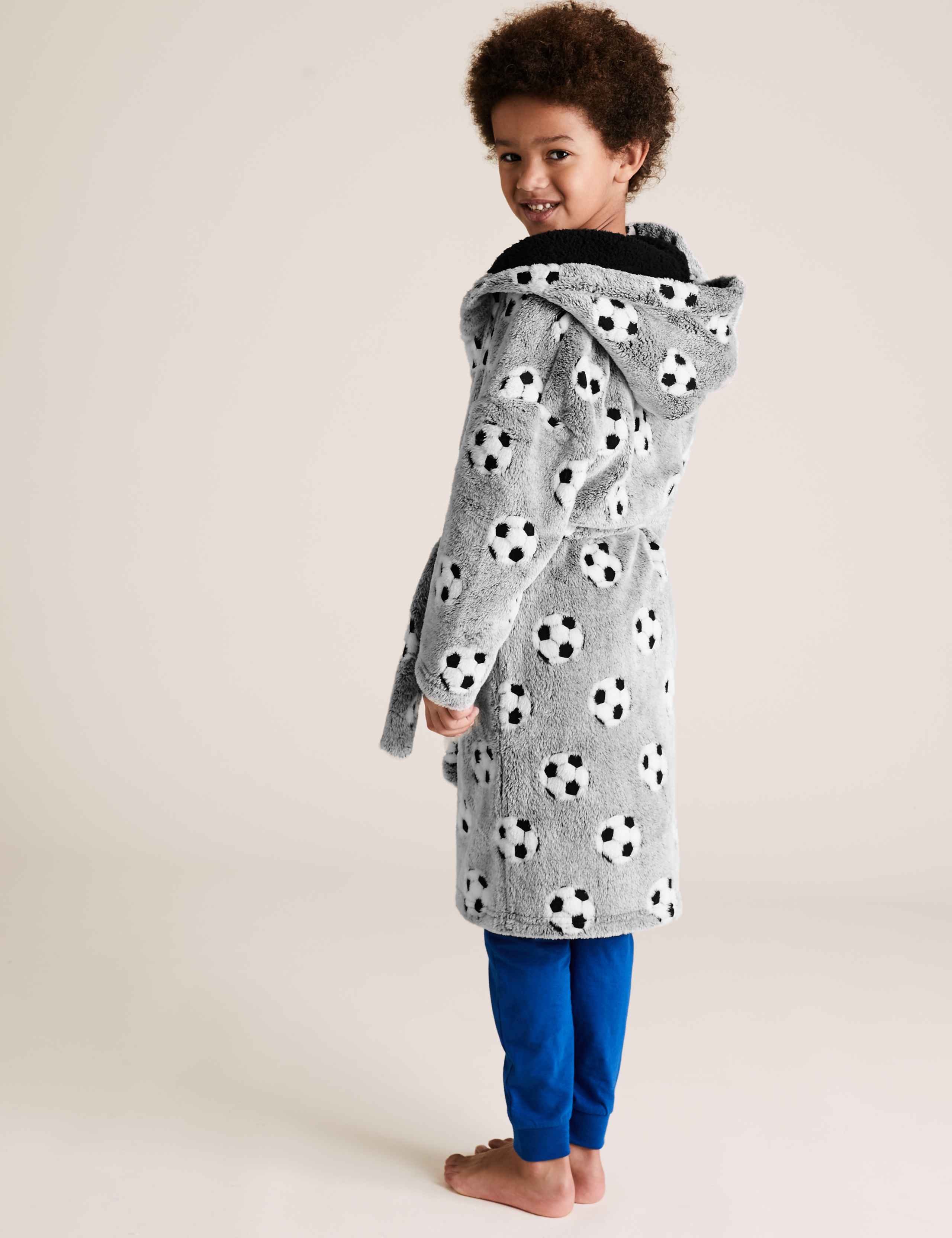Fleece Football Dressing Gown (6-16 Yrs) 4 of 4