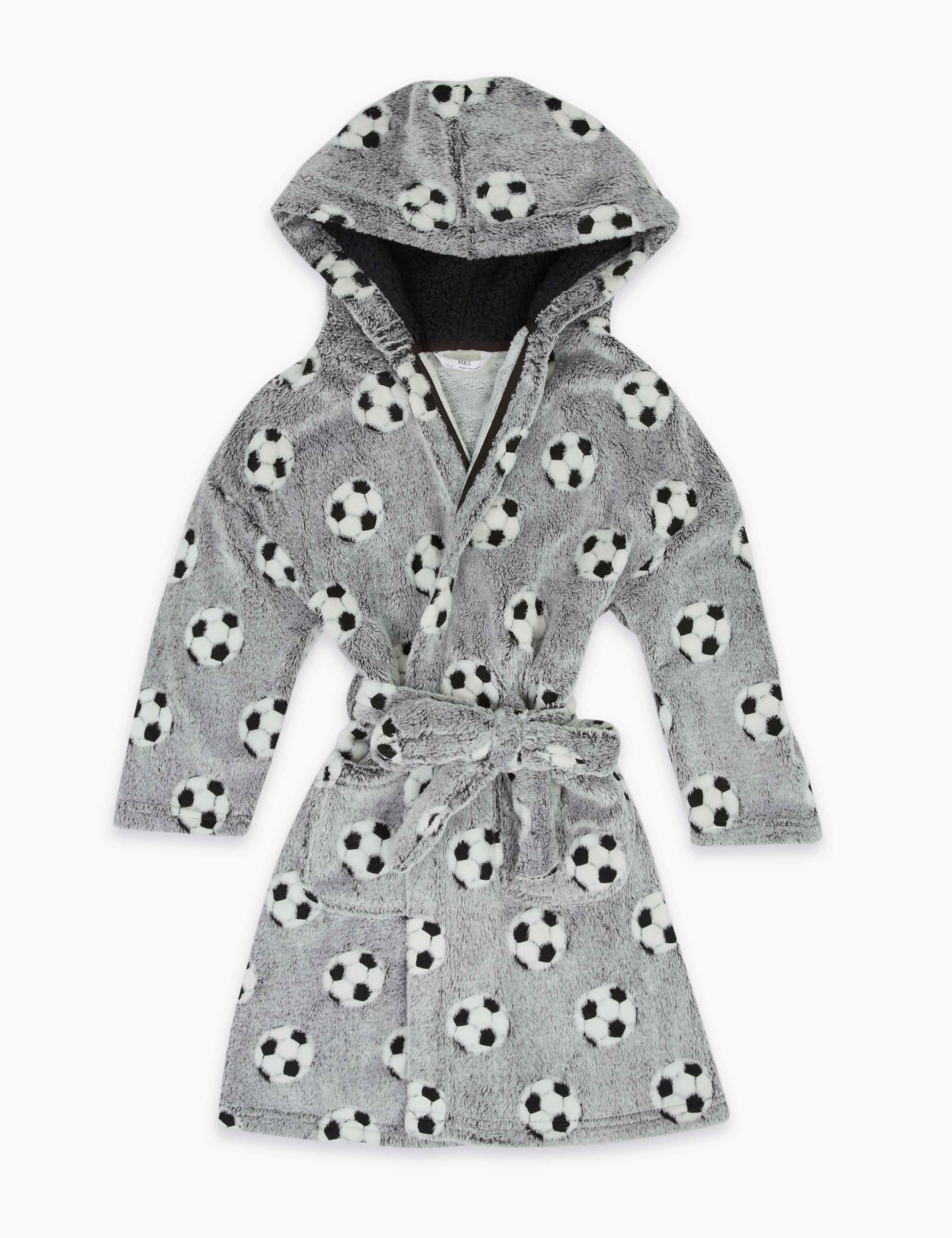 Fleece Football Dressing Gown (6-16 Yrs) 2 of 4