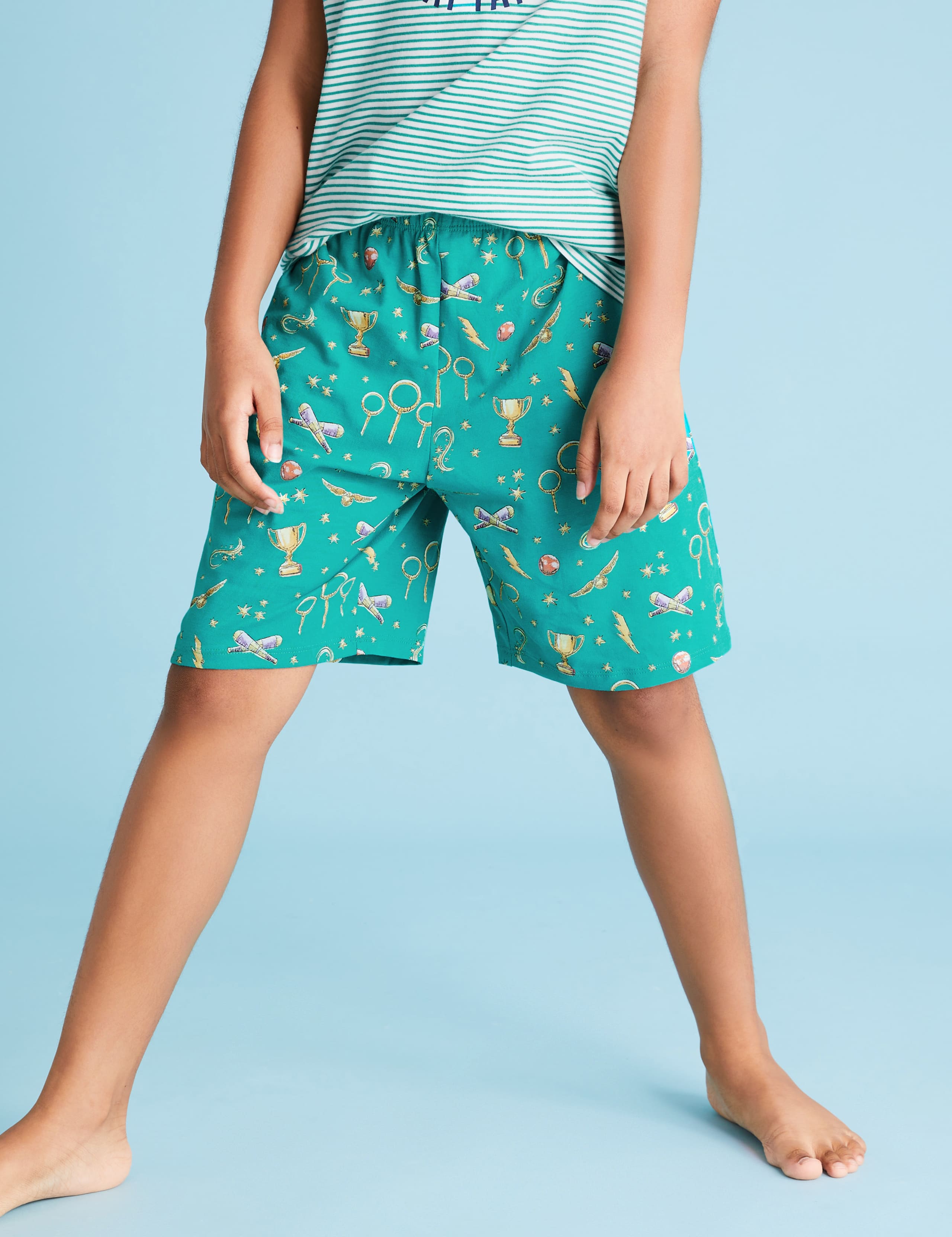 Harry Potter™ Quidditch Short Pyjama Set (6-16 Yrs) 6 of 7