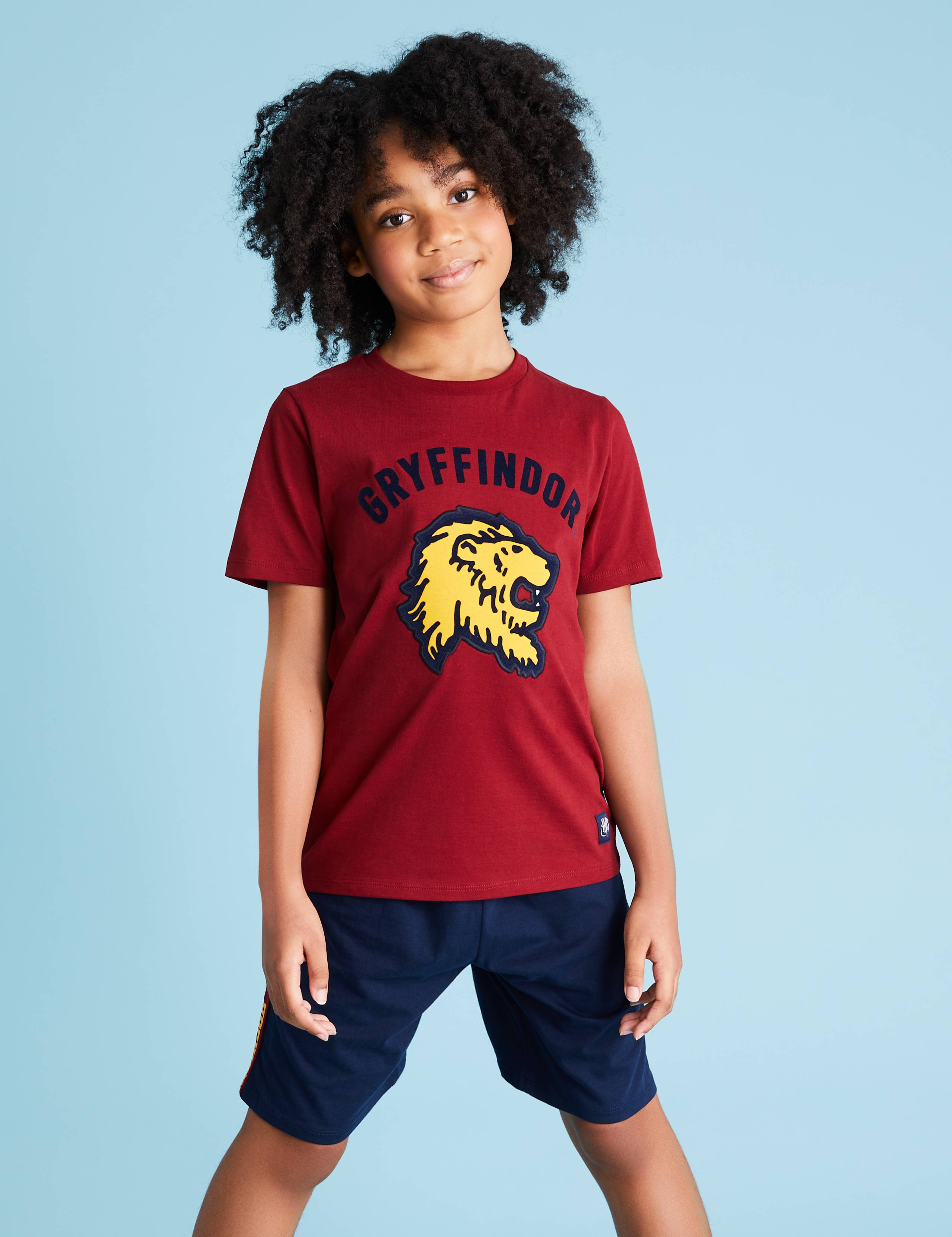 Harry Potter™ Gryffindor Short Pyjama Set (6-16 Yrs) 4 of 7