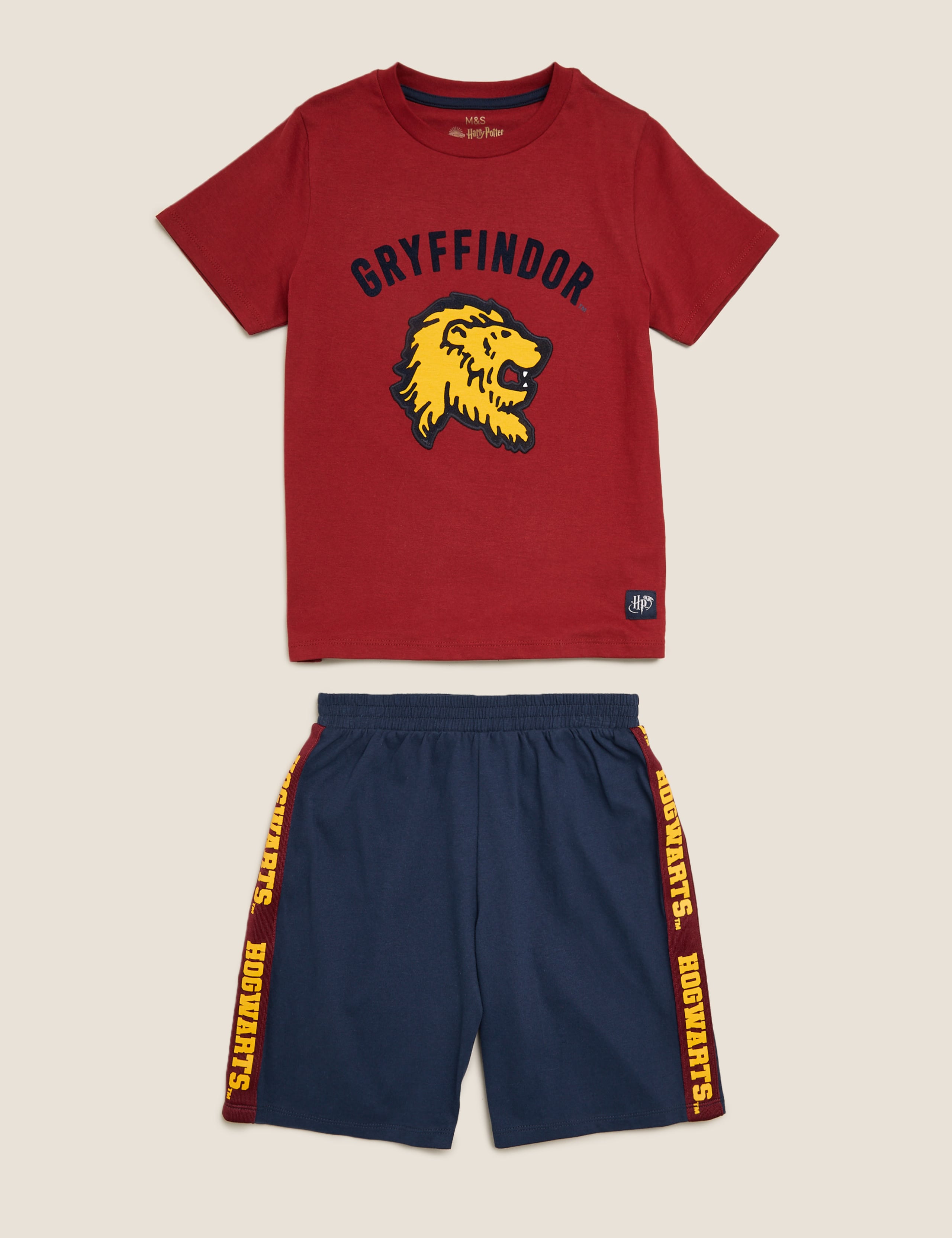 Harry Potter™ Gryffindor Short Pyjama Set (6-16 Yrs) 2 of 7