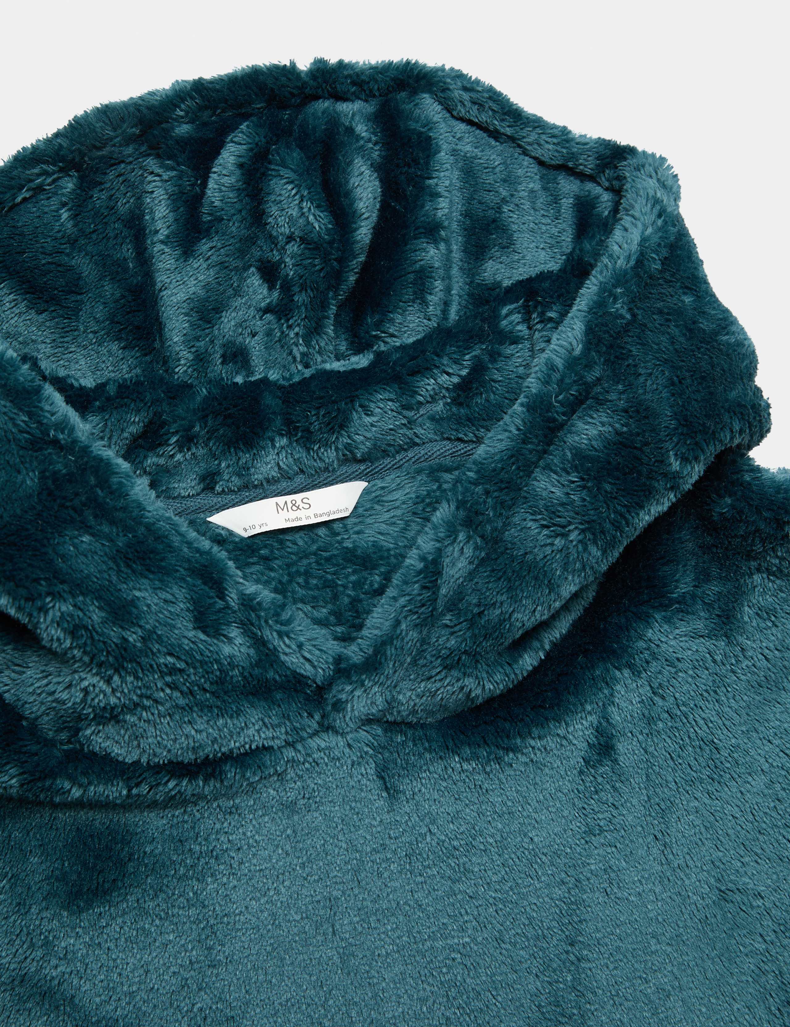 Fleece Oversized Hoodie Lounge Pyjama Set (3-16 Yrs) 3 of 3