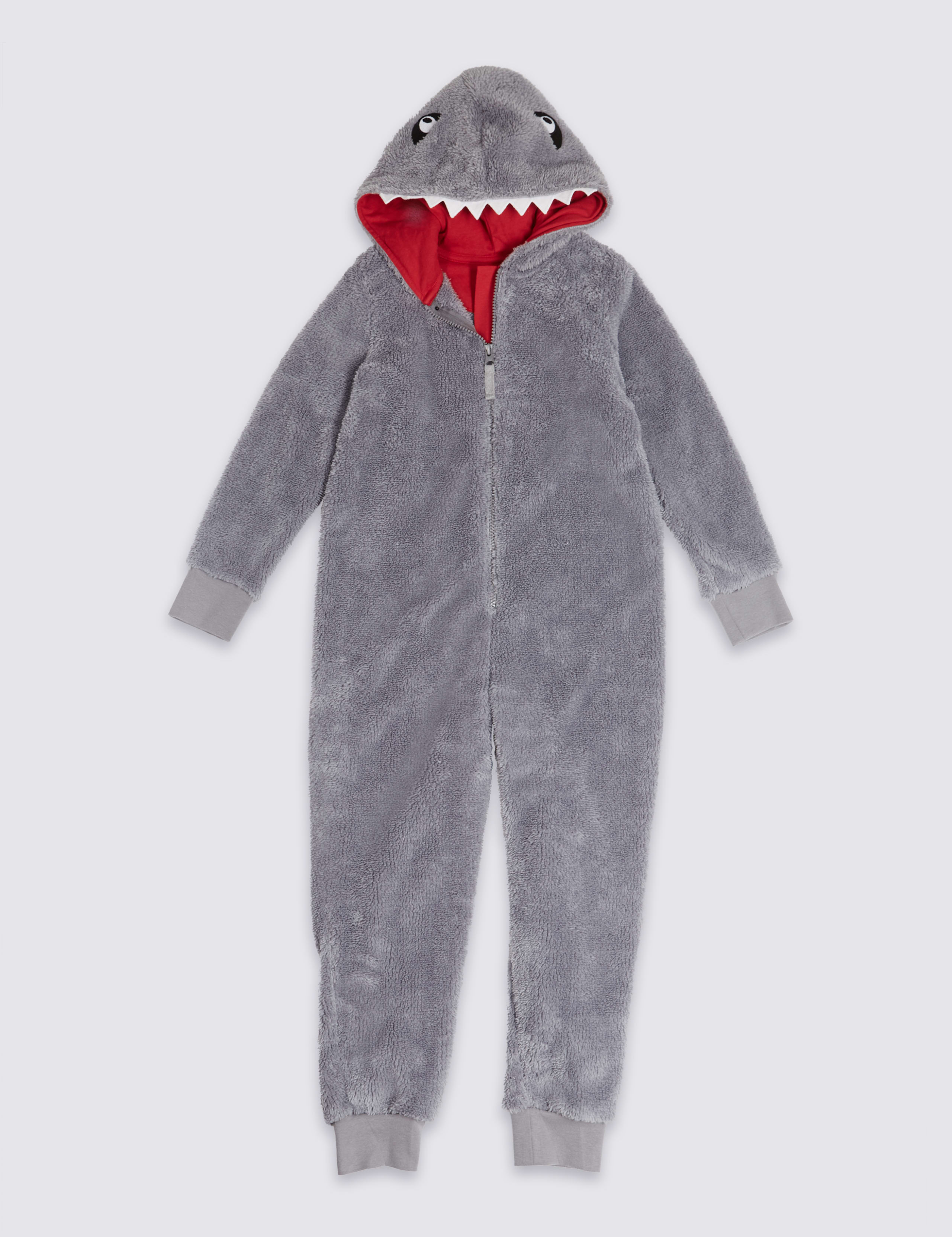 Hooded Shark Onesie (1-16 Years) 2 of 6